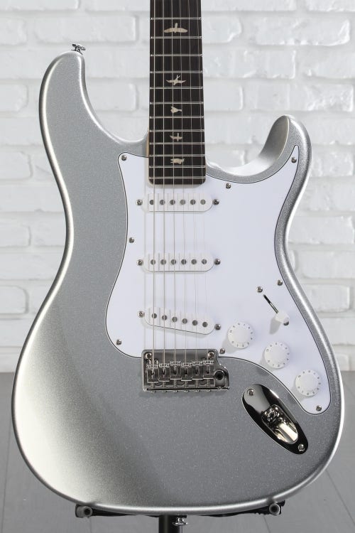 PRS SE Silver Sky Electric Guitar - Platinum Spark, Sweetwater Exclusive
