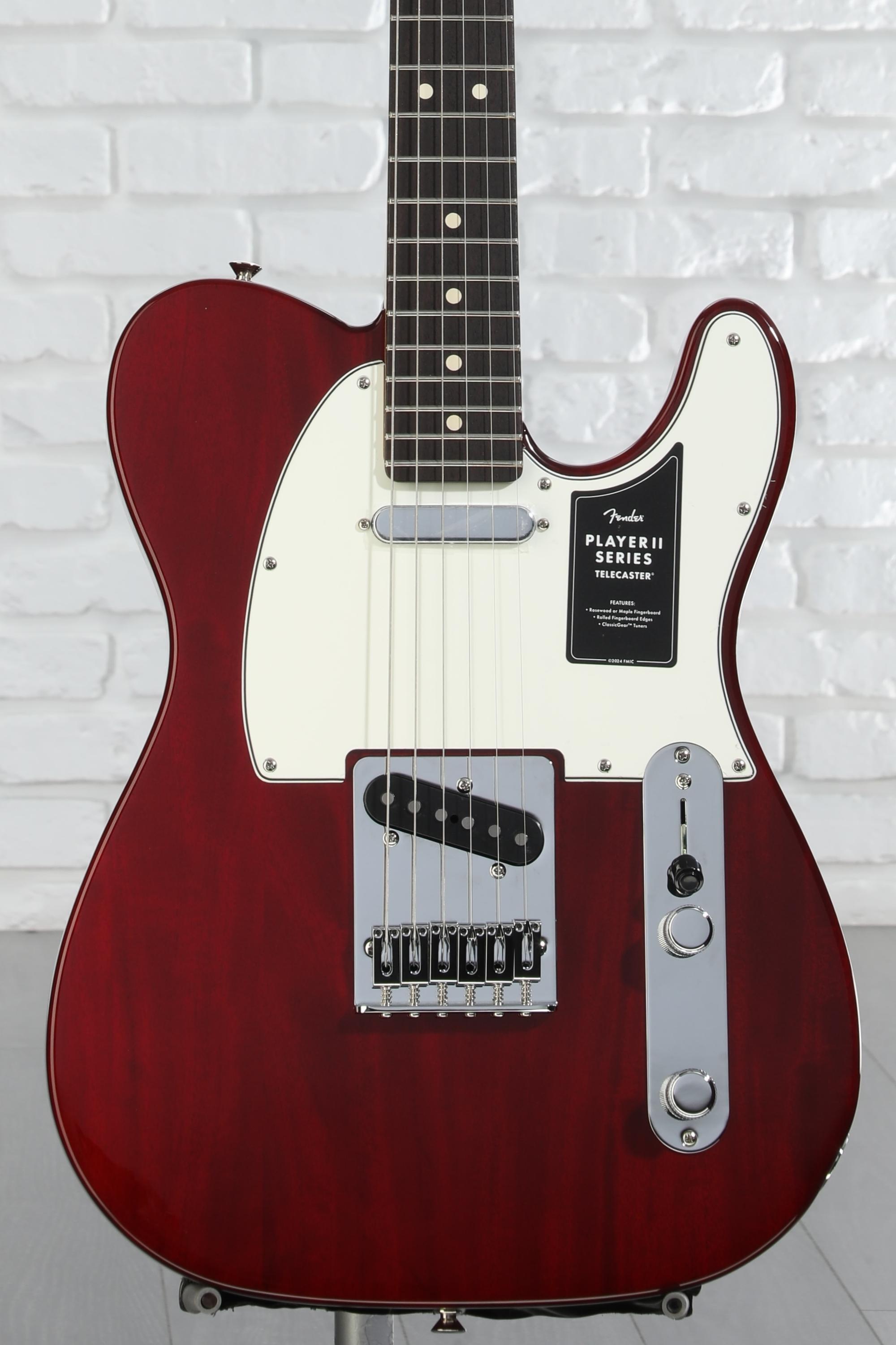 Fender Player II Telecaster Electric Guitar - Transparent