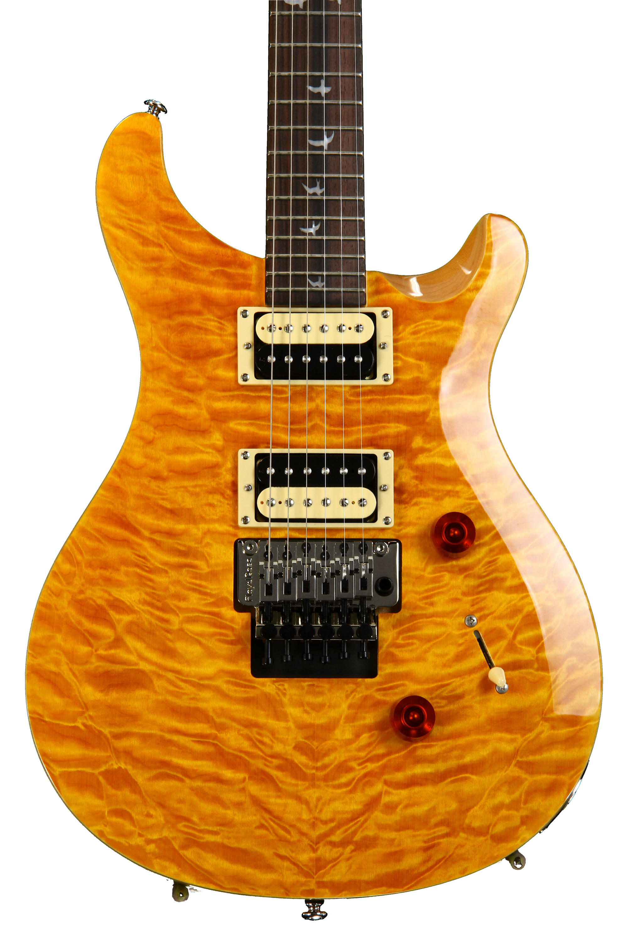 PRS SE Custom 24 Floyd Rose 30th Anniversary LTD. - Santana Yellow