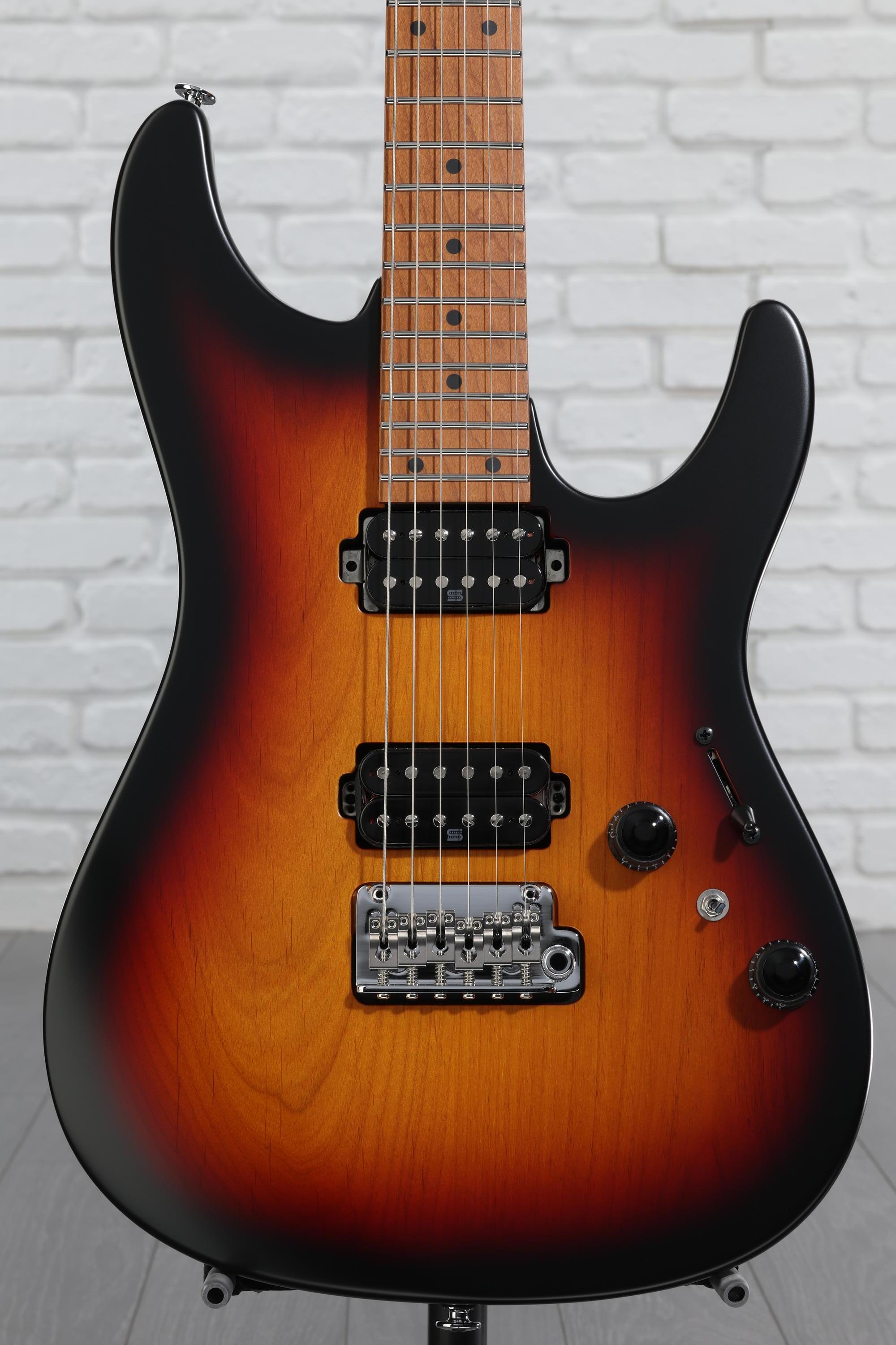 Ibanez Prestige AZ2402 Electric Guitar - Tri Burst Fade Flat