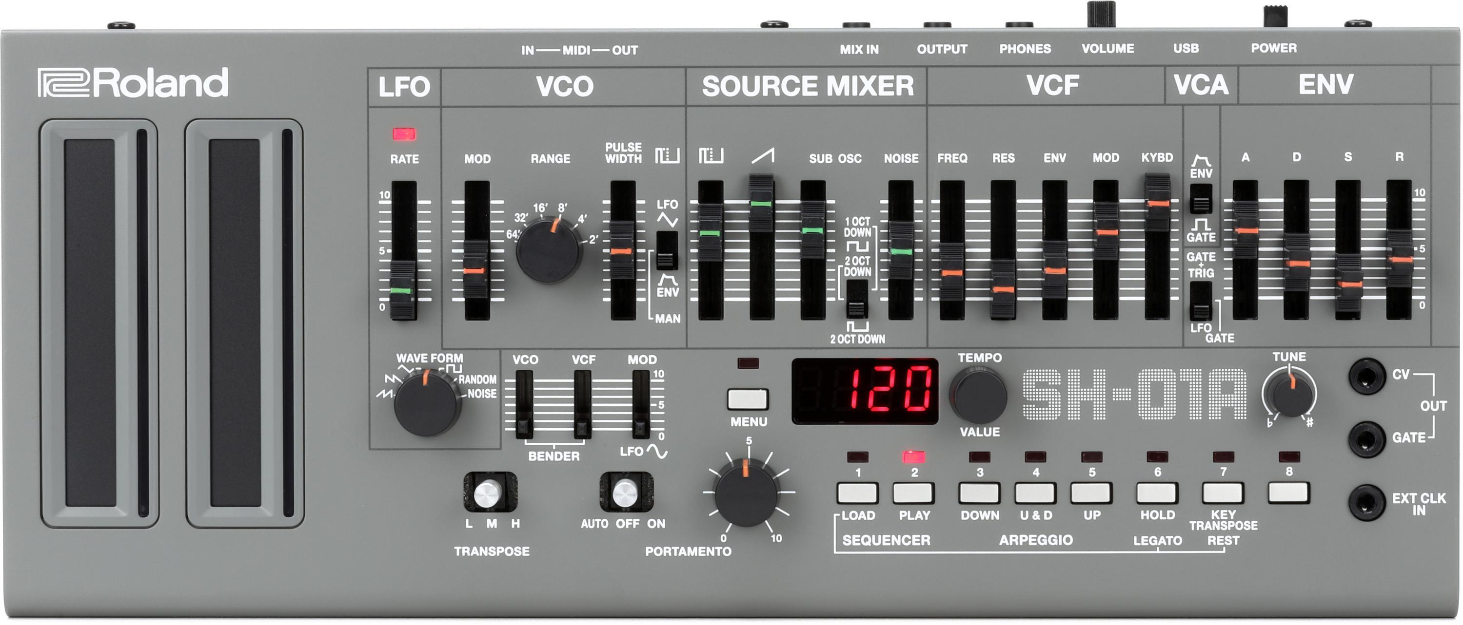 Roland ローランド SH-201 シンセサイザー 中古】 アナログモデリングシンセサイザー Roland SH-201 ローランド