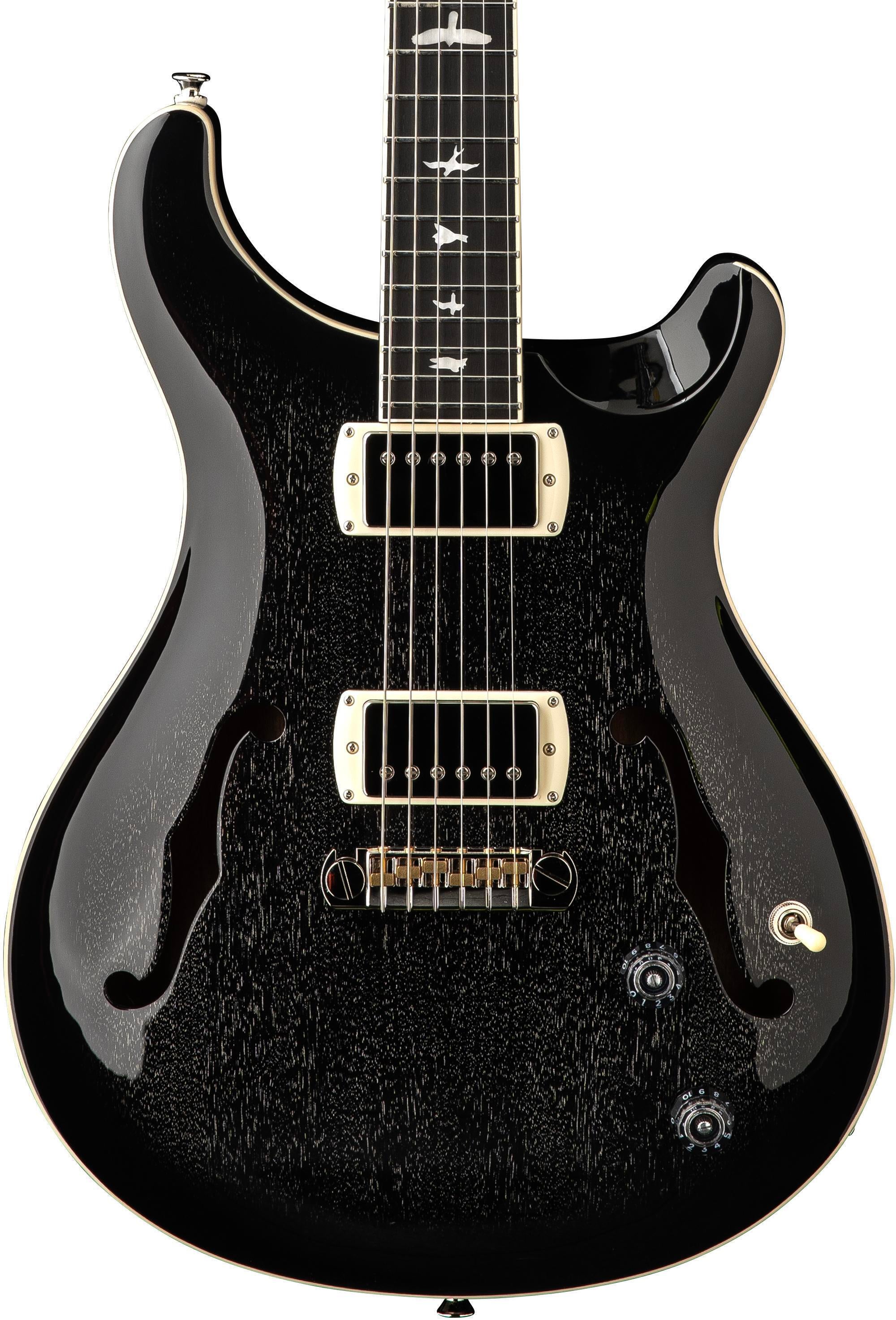 PRS SE Hollowbody II Electric Guitar - Charcoal Burst