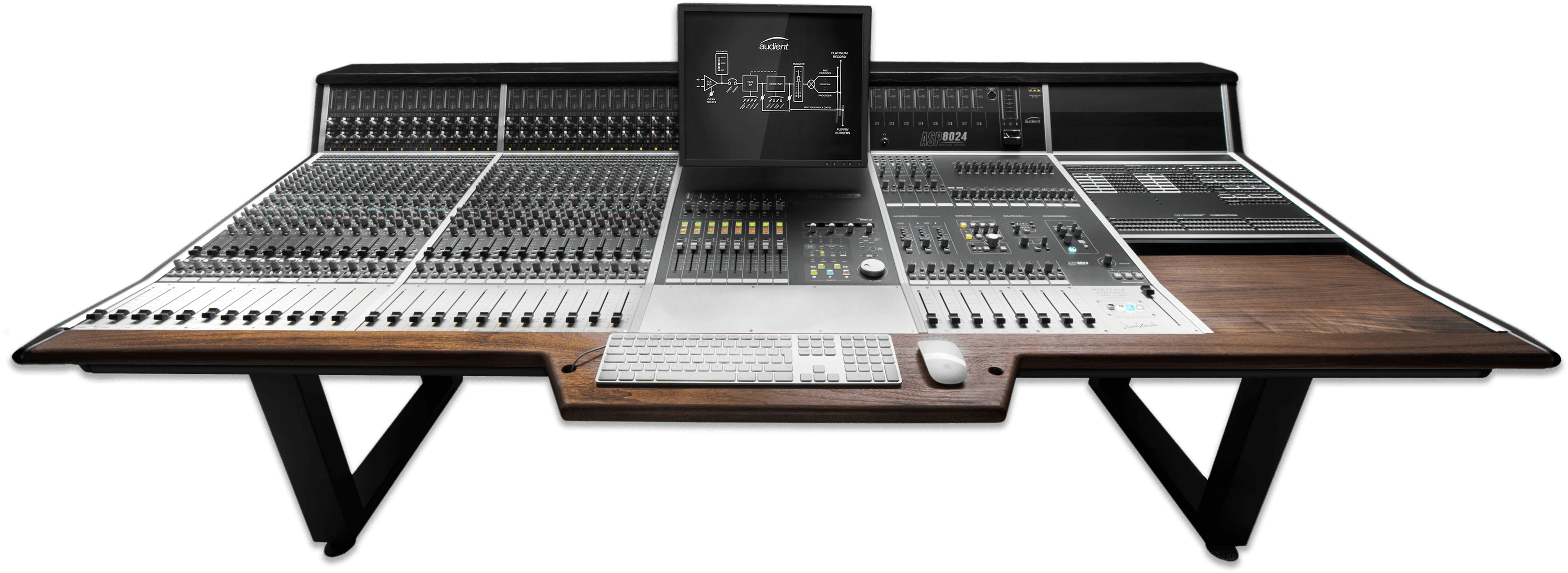 Audient ASP8024-HE 24-channel Recording Console with DLC and