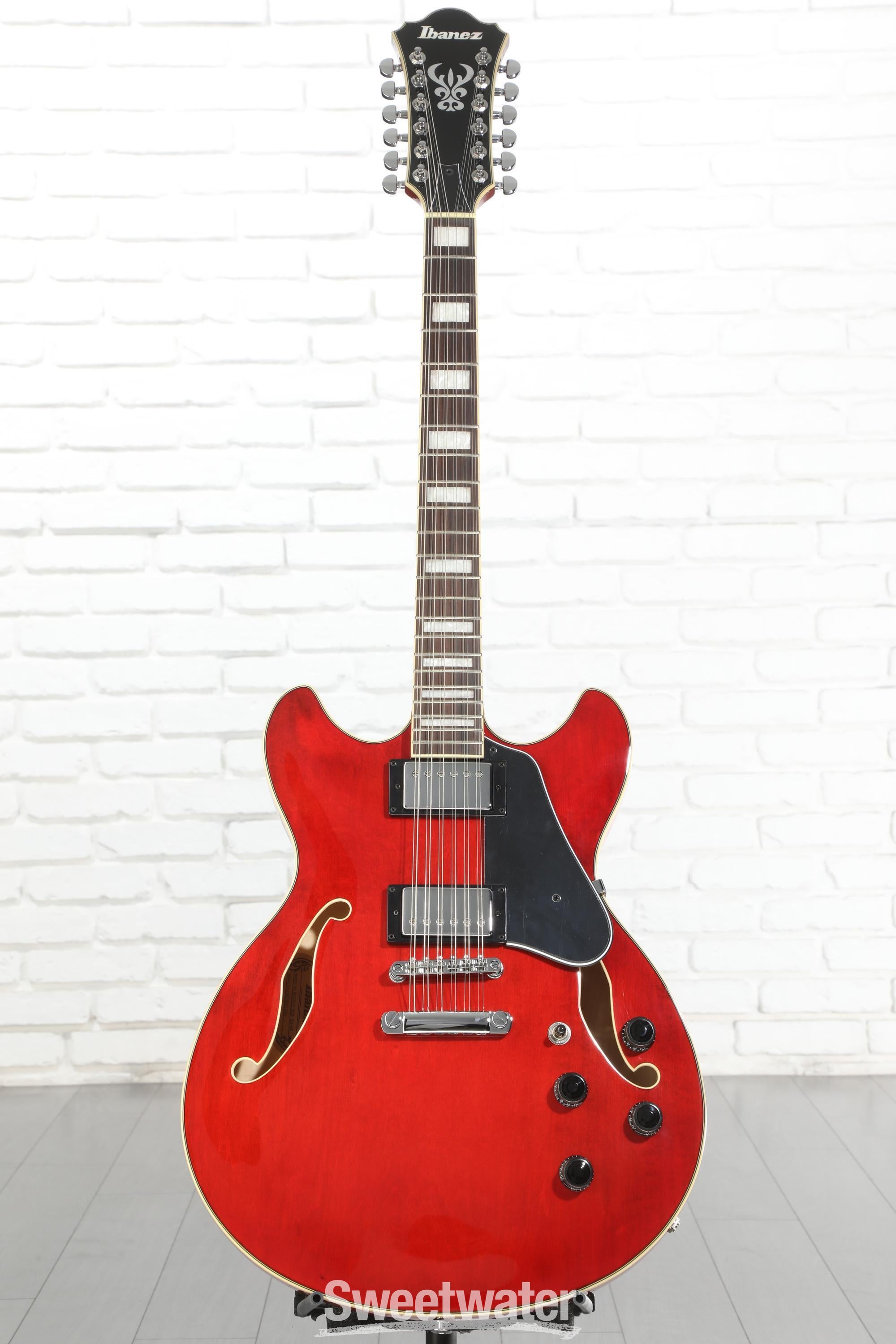 Ibanez Artcore AS7312 Semi-hollow Electric Guitar - Transparent