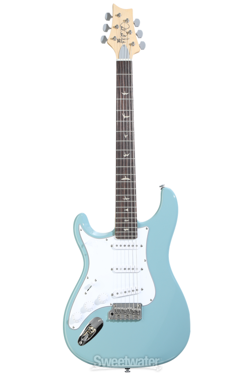 PRS SE Silver Sky Left-handed Electric Guitar - Stone Blue with