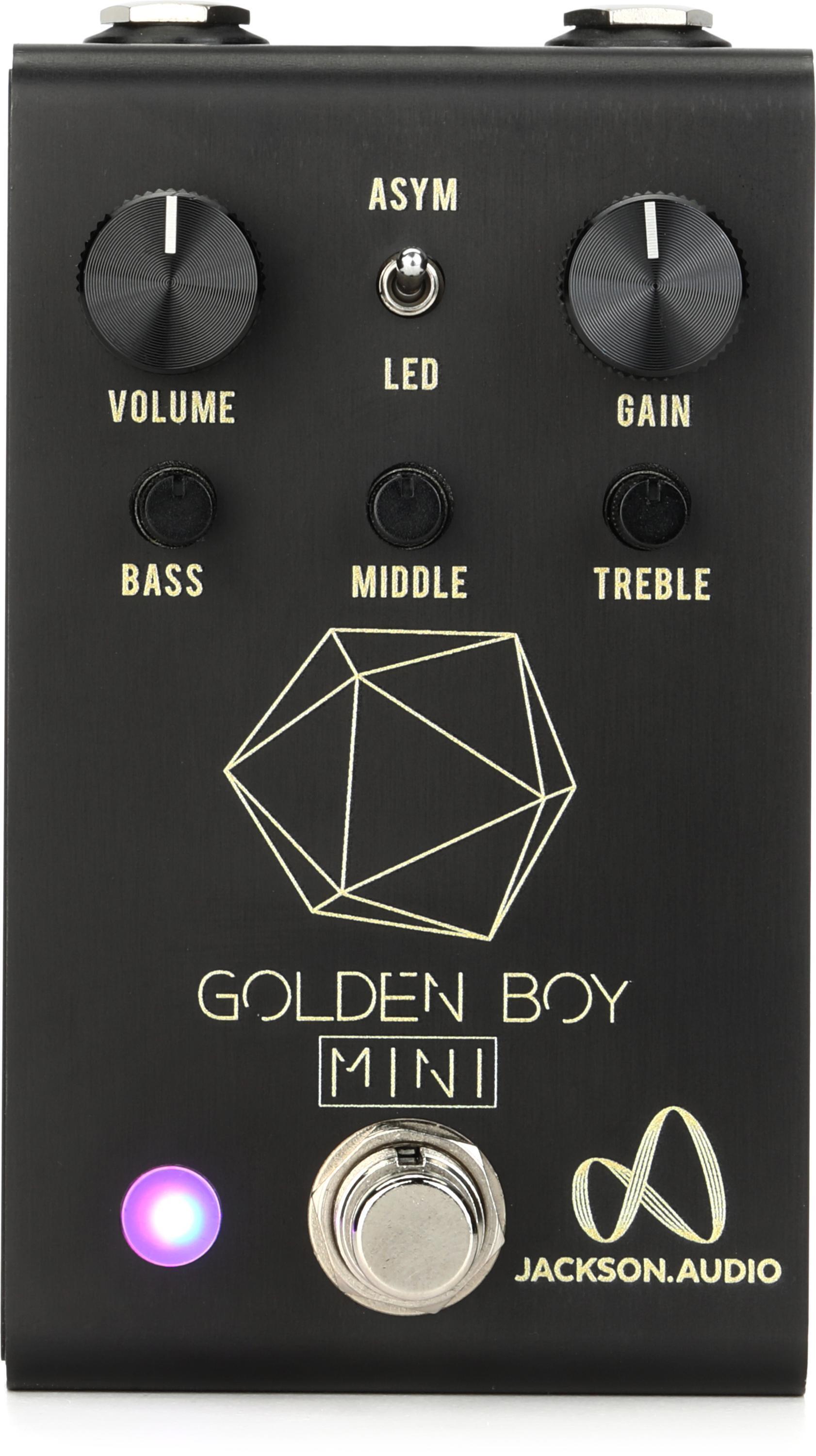 Jackson Audio Golden Boy Mini Overdrive Pedal - Black