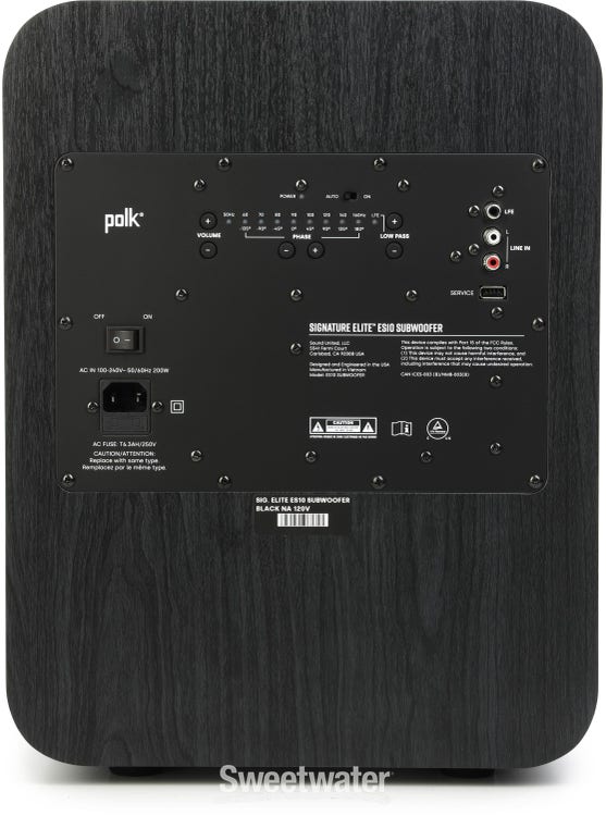 Polk Audio Signature Elite ES10 10-inch 200-watt Subwoofer