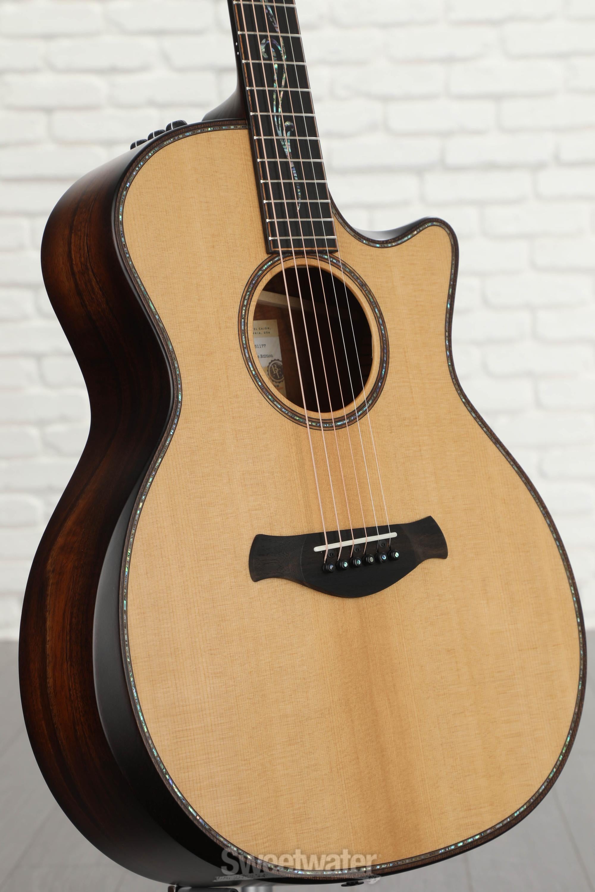 ギター Taylor 514ce V-class Taylor 514ce- V-Class Bracing - natural Folk guitar