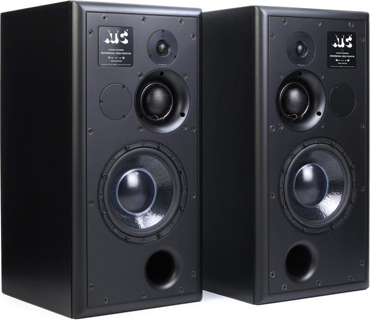 ATC SCM50ASL Pro 9-inch 3-way Powered Studio Monitors Sweetwater