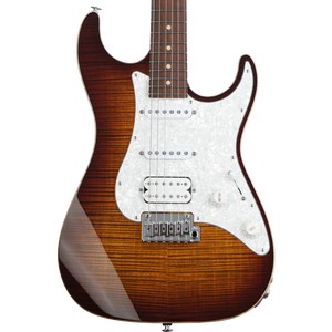 Suhr Standard Plus Electric Guitar - Bengal Burst with Pau Suhr Standard Plus Electric Guitar - Bengal Burst with Pau