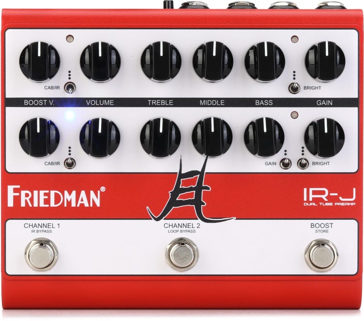 Friedman IR-J Jake E. Lee Signature Dual-tube Preamp Reviews