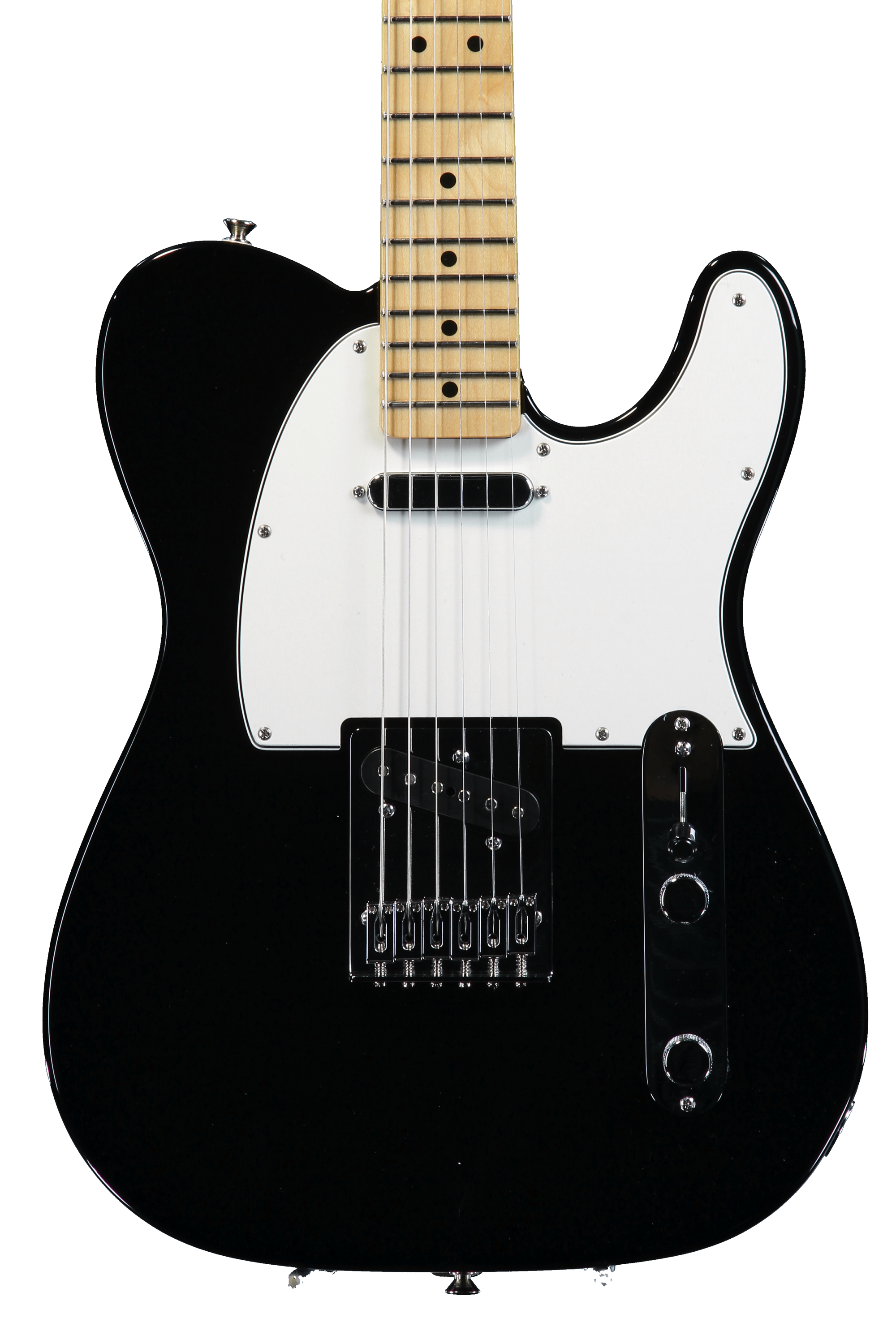 Fender Standard Telecaster - Black with Maple Fingerboard | Sweetwater