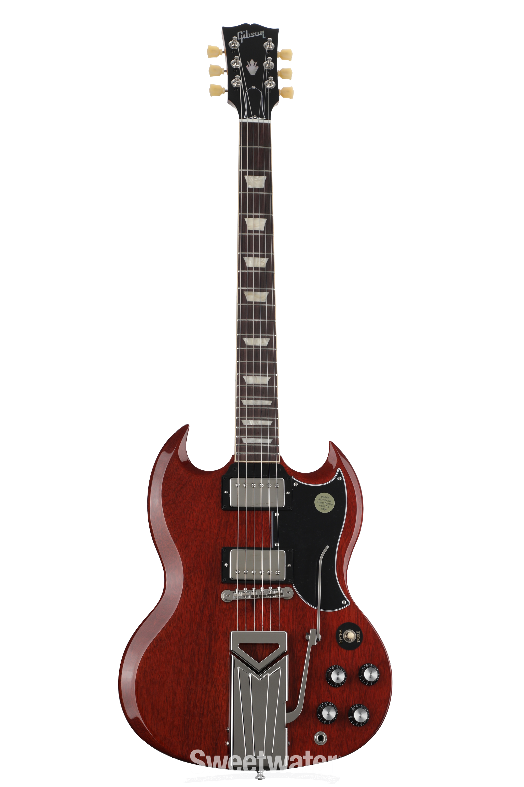 Gibson SG Standard ’61 Sideways Vibrola Gibson SG Standard '61 Sideways Vibrola - Vintage Cherry