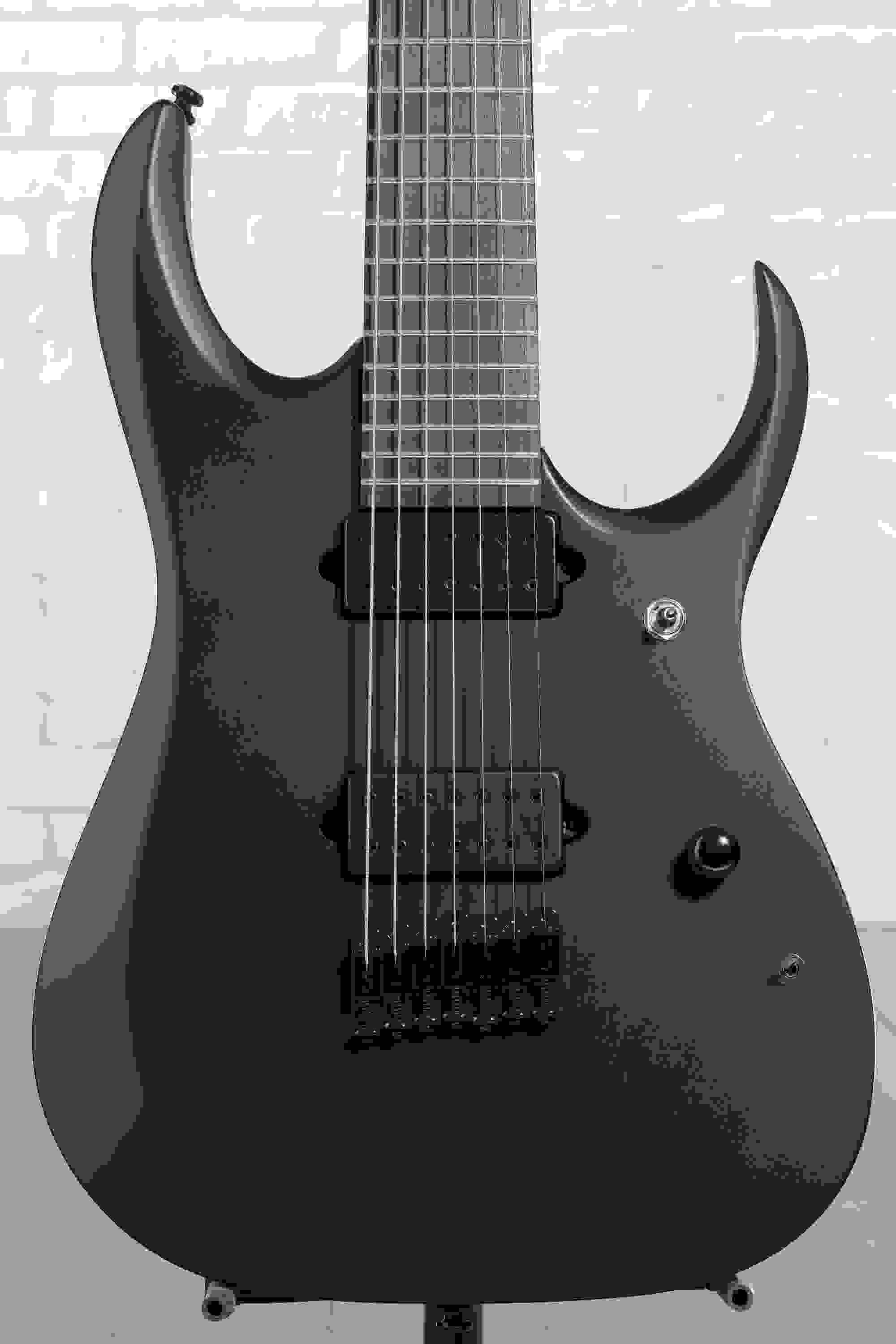 Ibanez Iron Label RGDRB71 Electric Guitar - Black