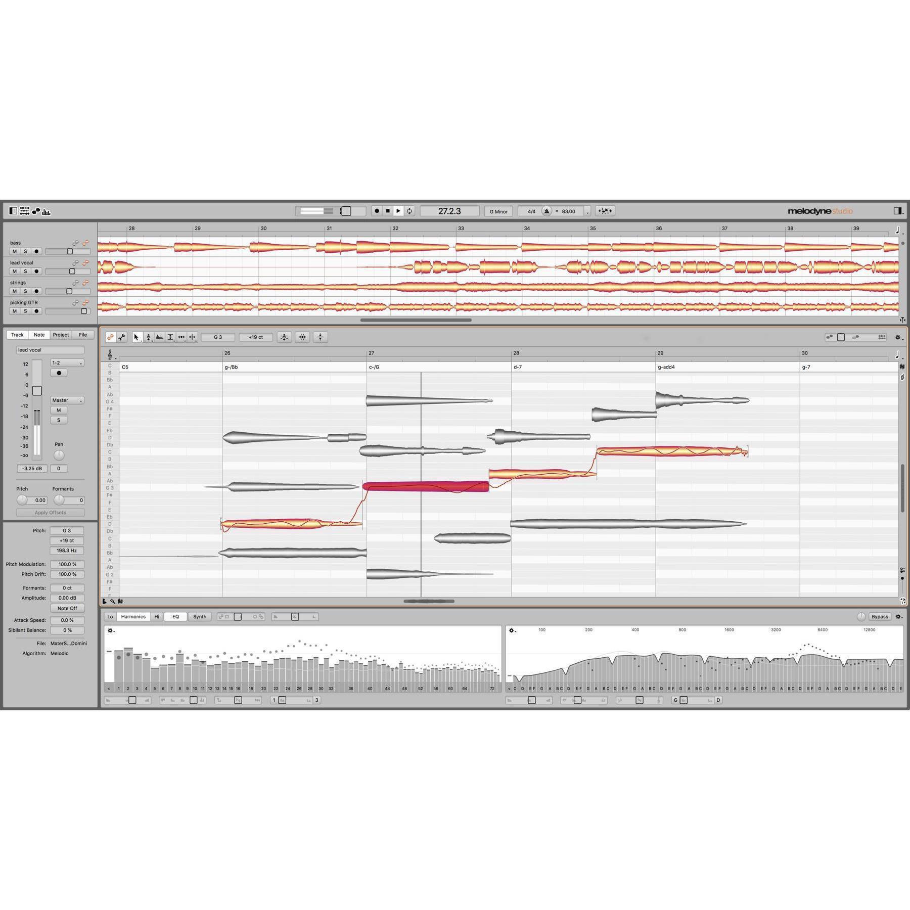 DTM・DAW MELODYNE 5 Studio Celemony Melodyne Studio - Upgrade Bundle | Sweetwater