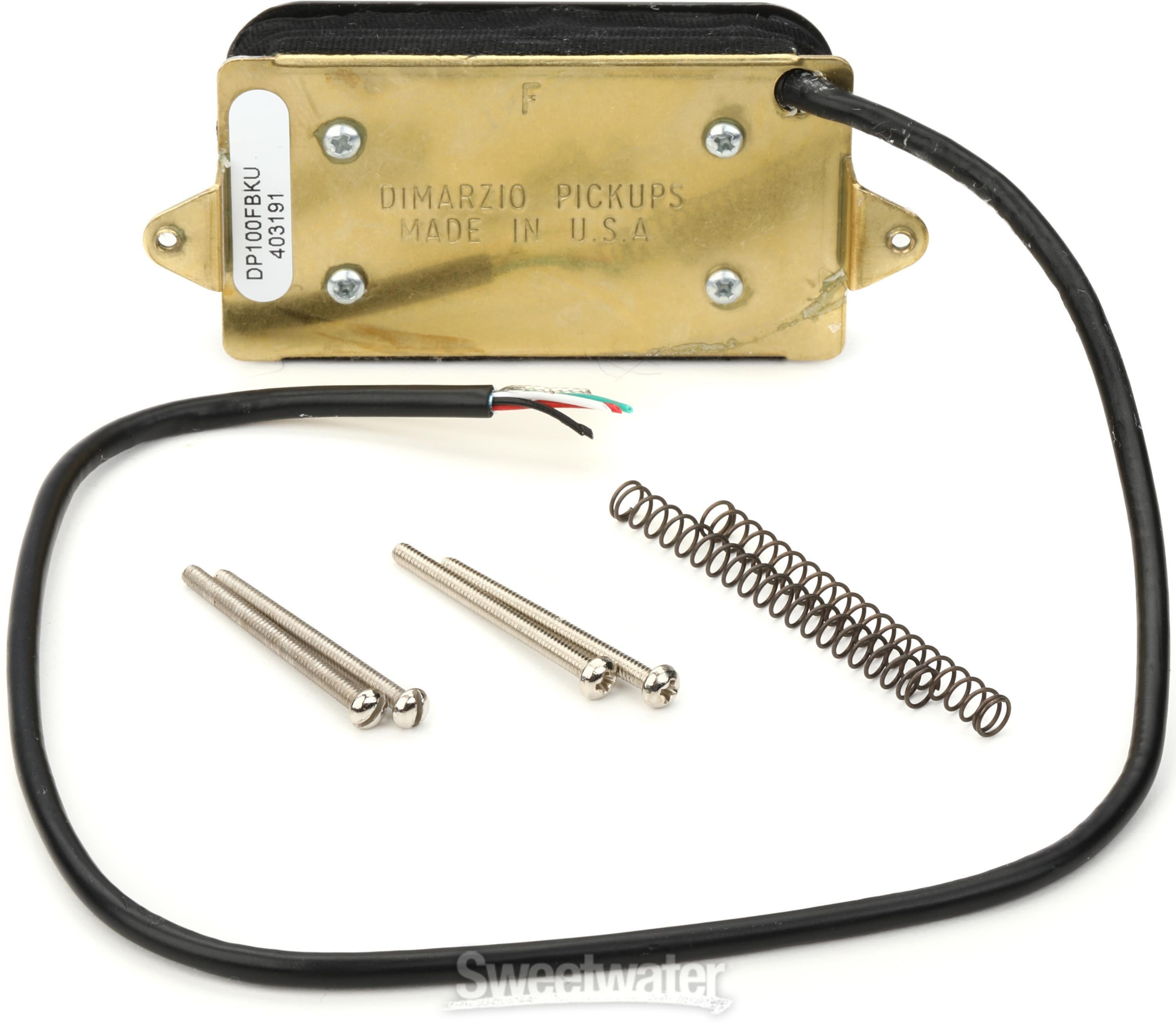 DiMarzio DP100 Super Distortion Humbucker Pickup - F-spaced