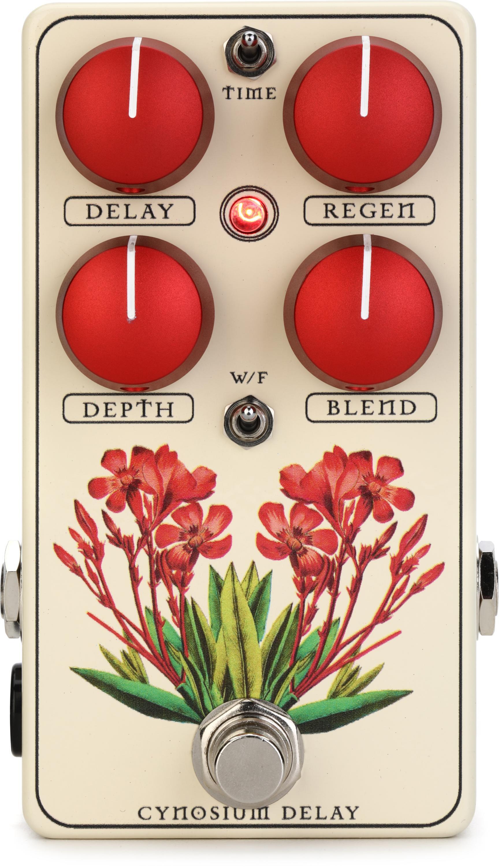 red witch Violetta Delay エフェクター Red Witch Seven Sisters Violetta Modulated Delay Pedal