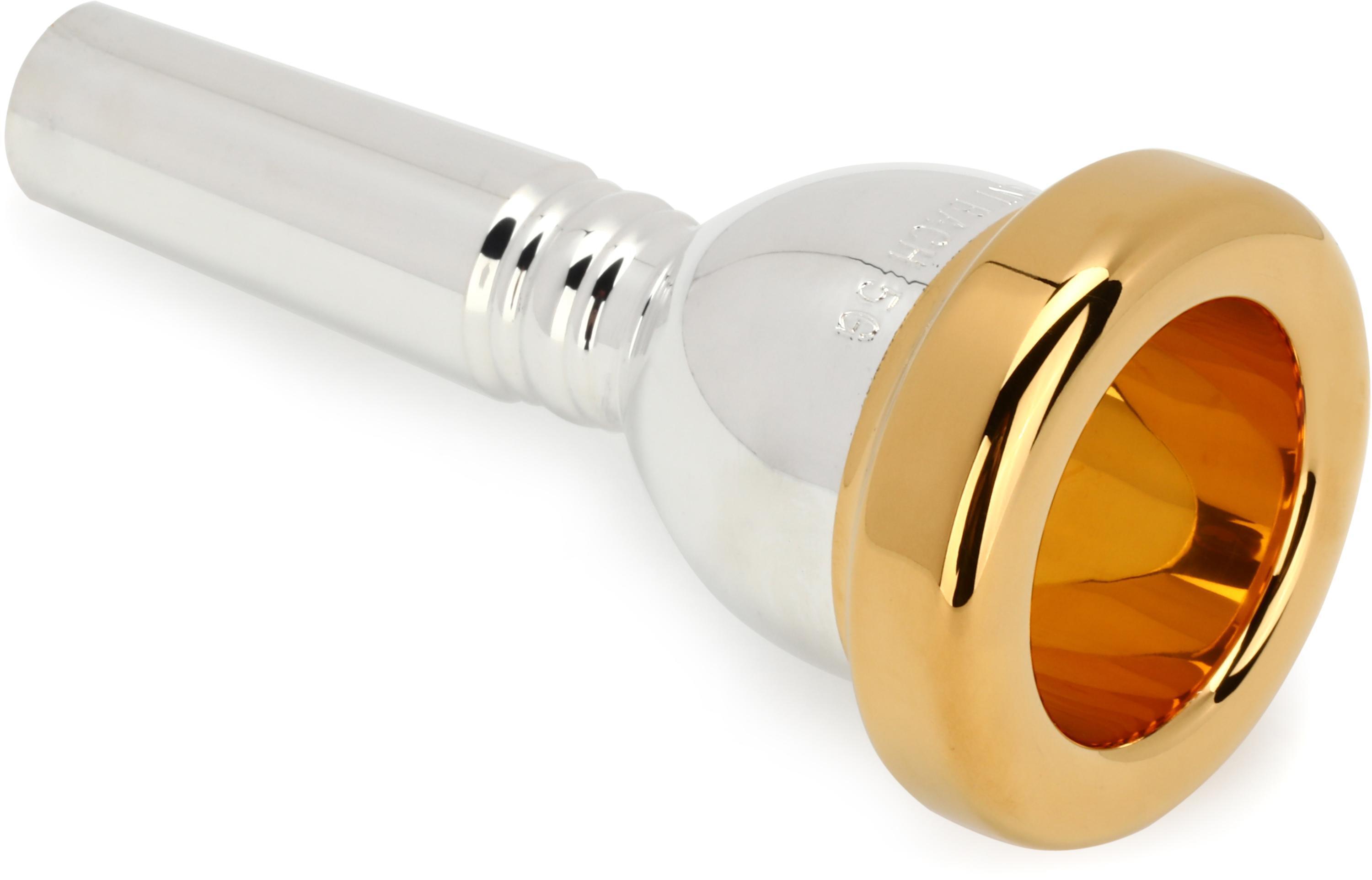 Bach 341 Classic Series Silverplated Large Shank Trombone Mouthpiece