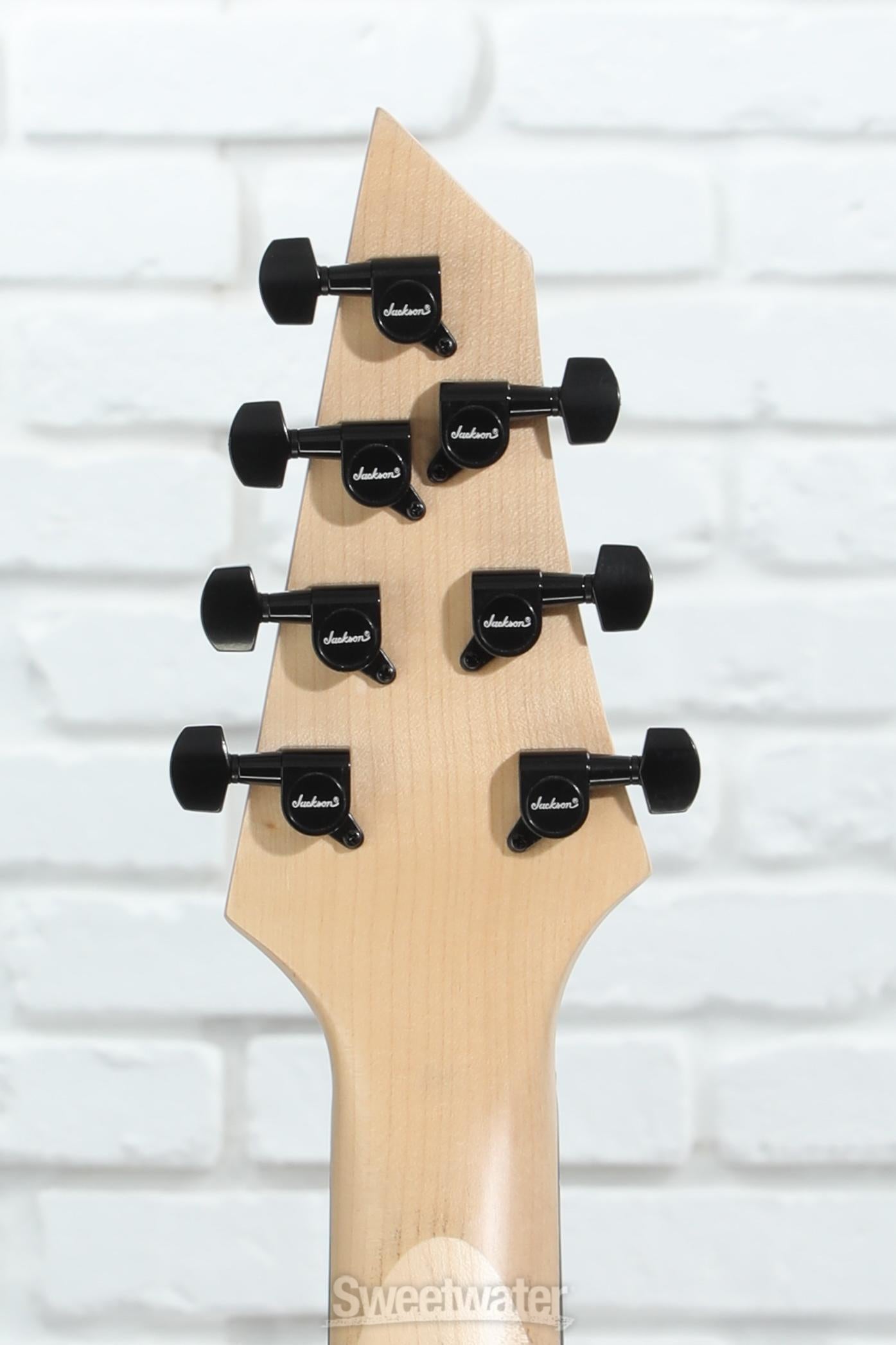 Jackson King V JS22 HT 7-string Electric Guitar - Satin Black