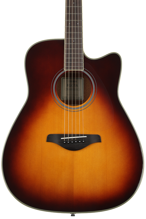 Yamaha FGC-TA Brown Sunburst Acoustic Guitar