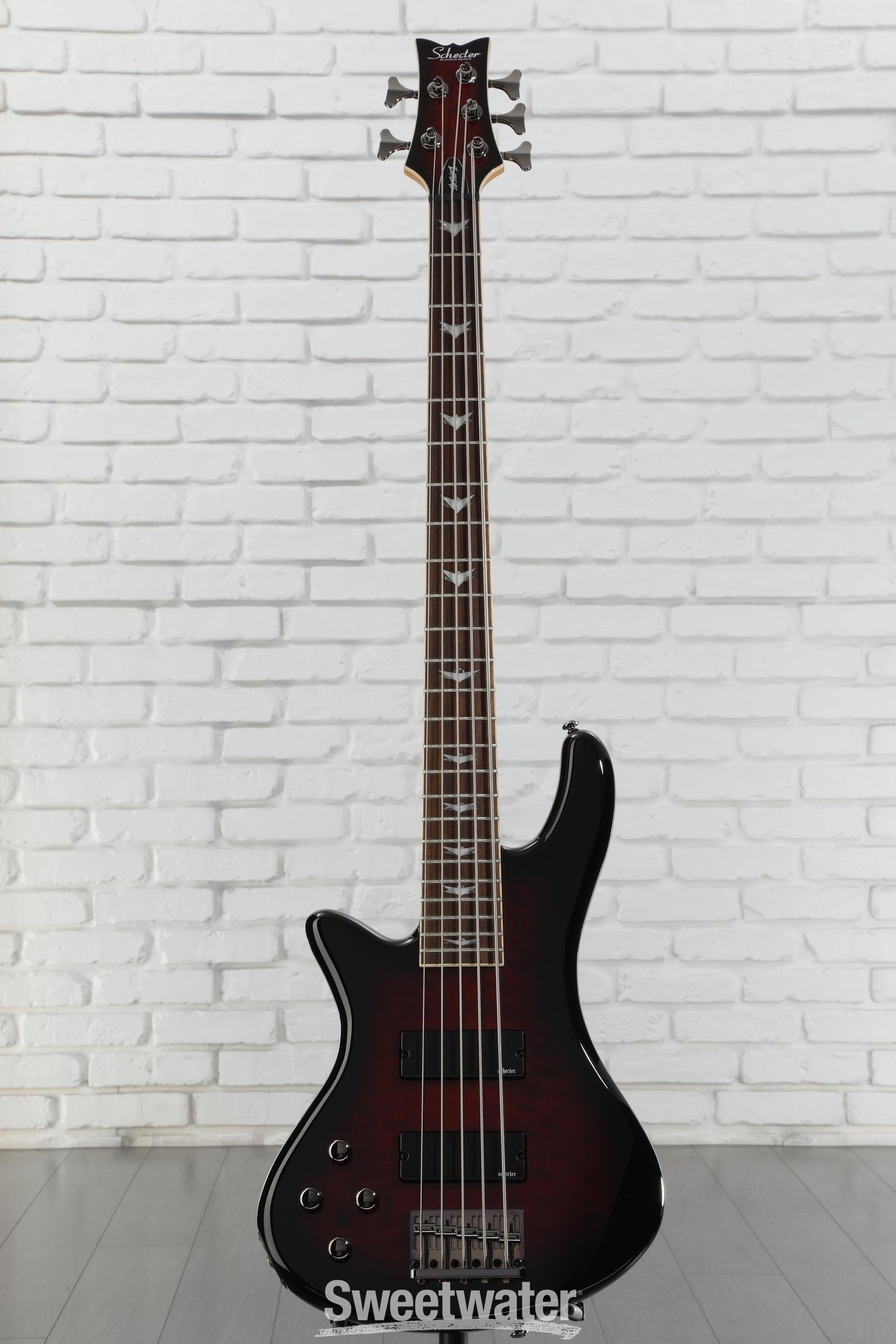 ベース SCHECTER Stiletto Extreme-5 Amazon.com: Schecter Stiletto Extreme 5 Bass Guitar - See