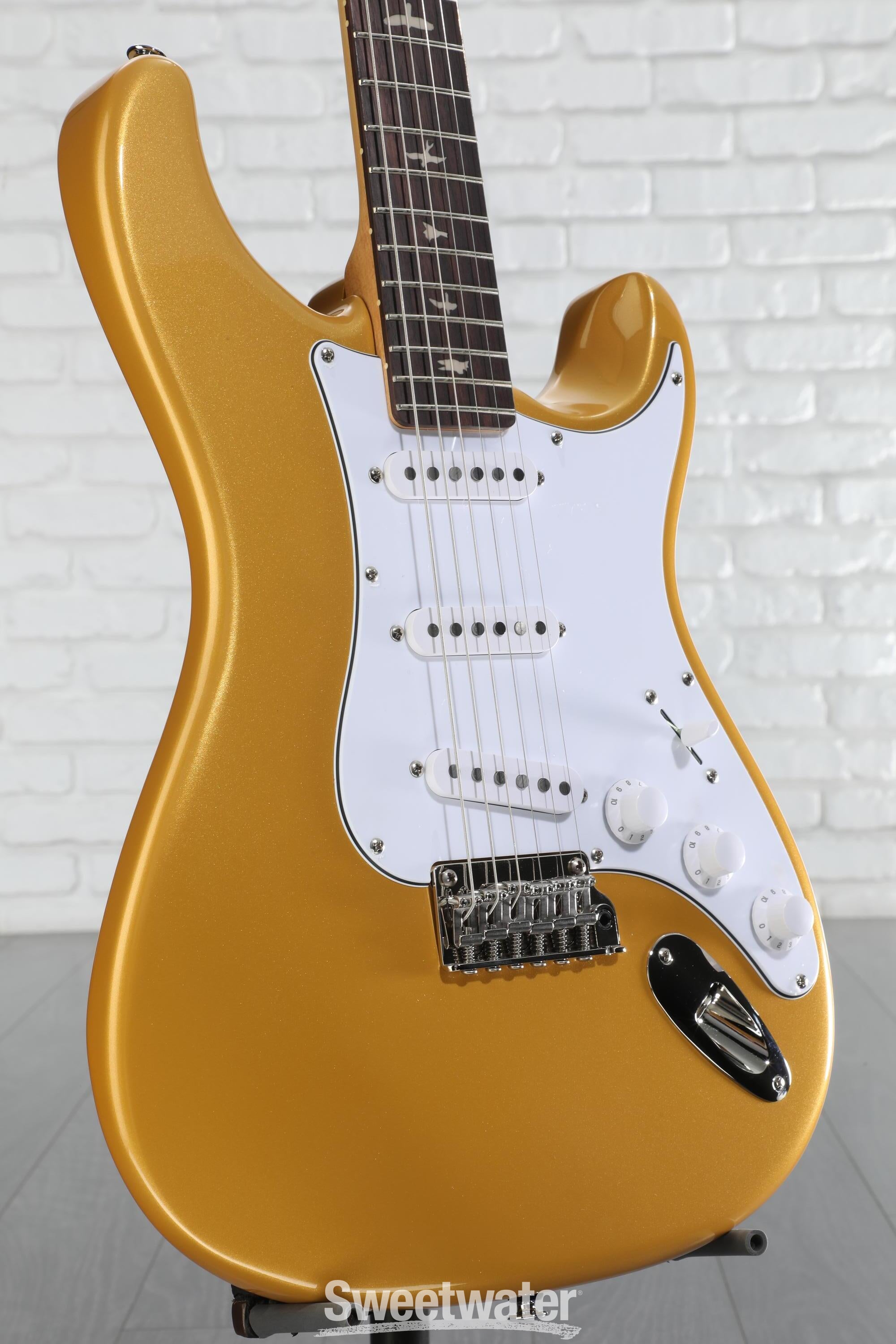 PRS SE Silver Sky Electric Guitar - Gold Spark, Sweetwater Exclusive