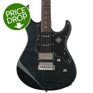 Yamaha PAC612VIIFM Pacifica Electric Guitar - Translucent Black Yamaha PAC612VIIFM Pacifica Electric Guitar - Translucent Black