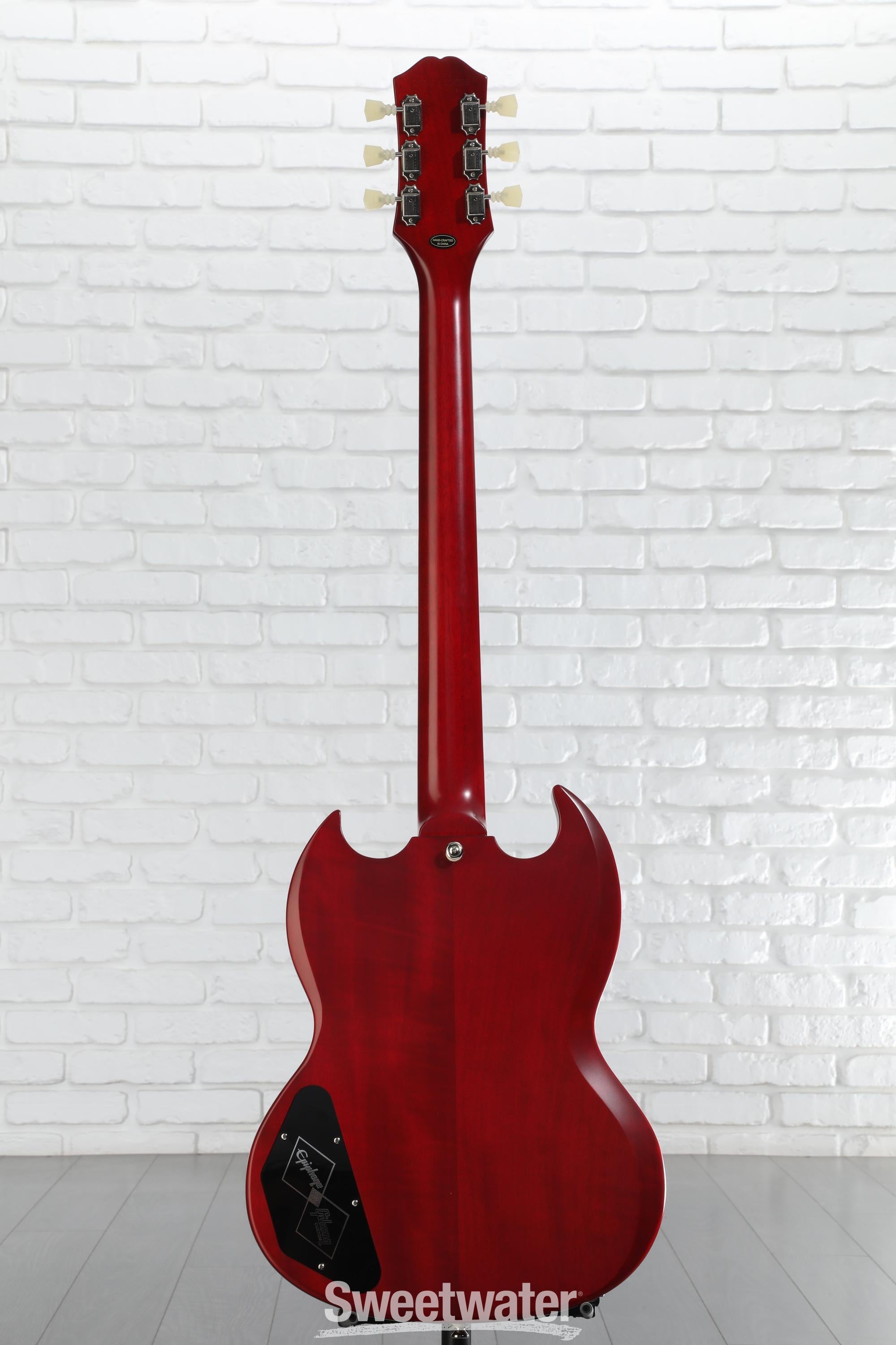 ギター Epiphone 1961 Les Paul SG Standard Epiphone 1961 Les Paul SG Standard - Aged Sixties Cherry