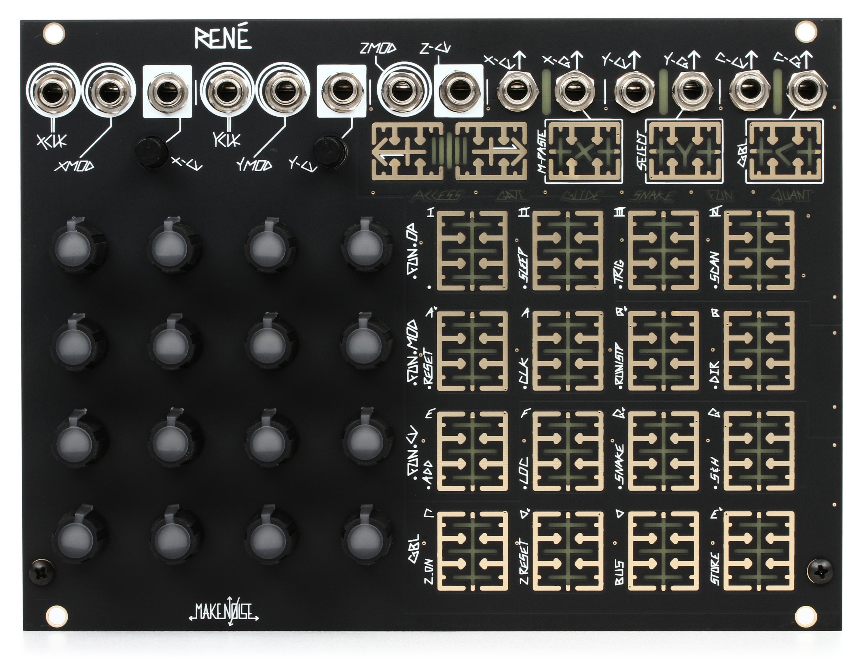 Make Noise Rene2 Cartesian Sequencer Eurorack Module | Sweetwater