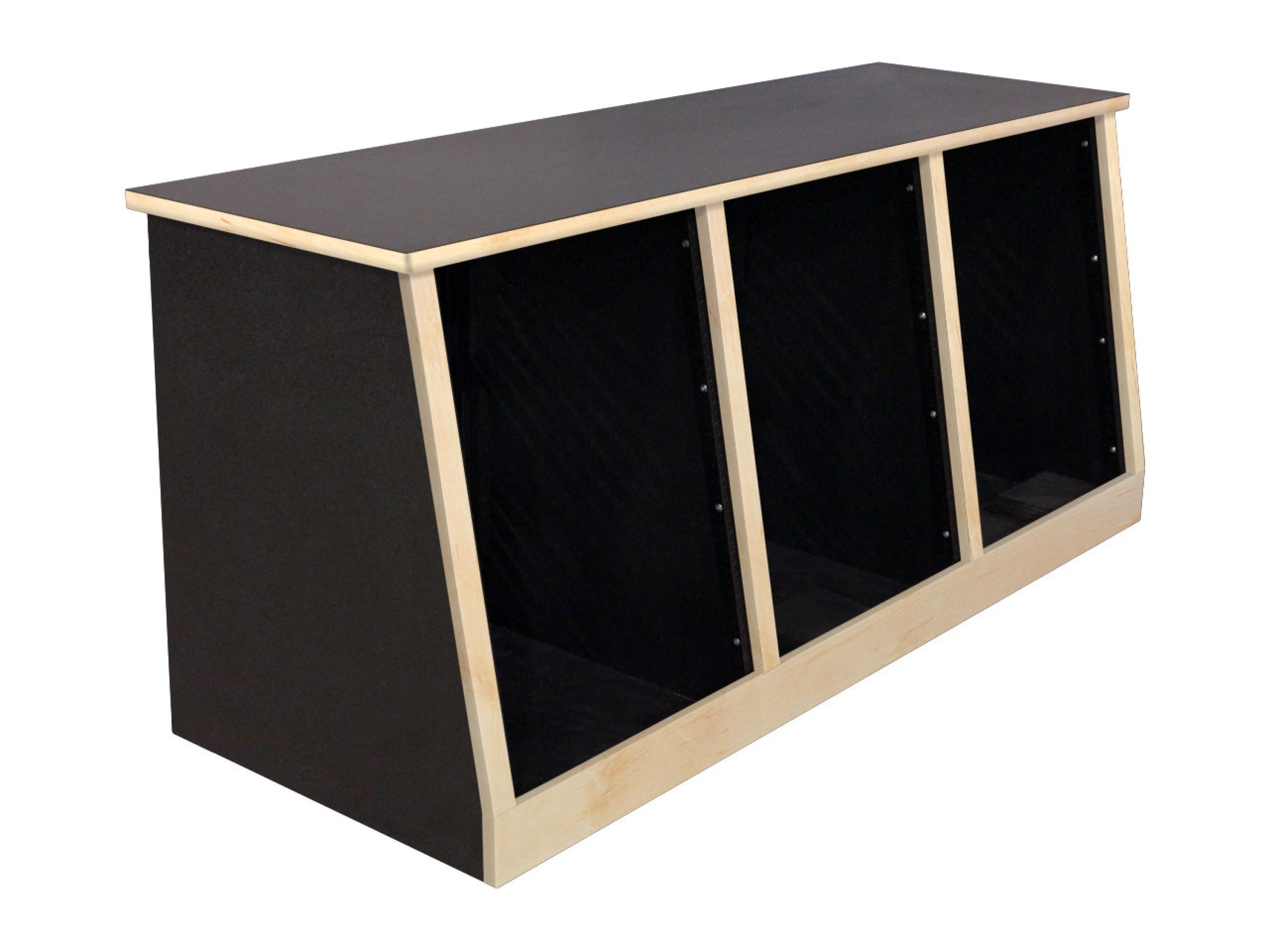 High-End audio racks, modular construction