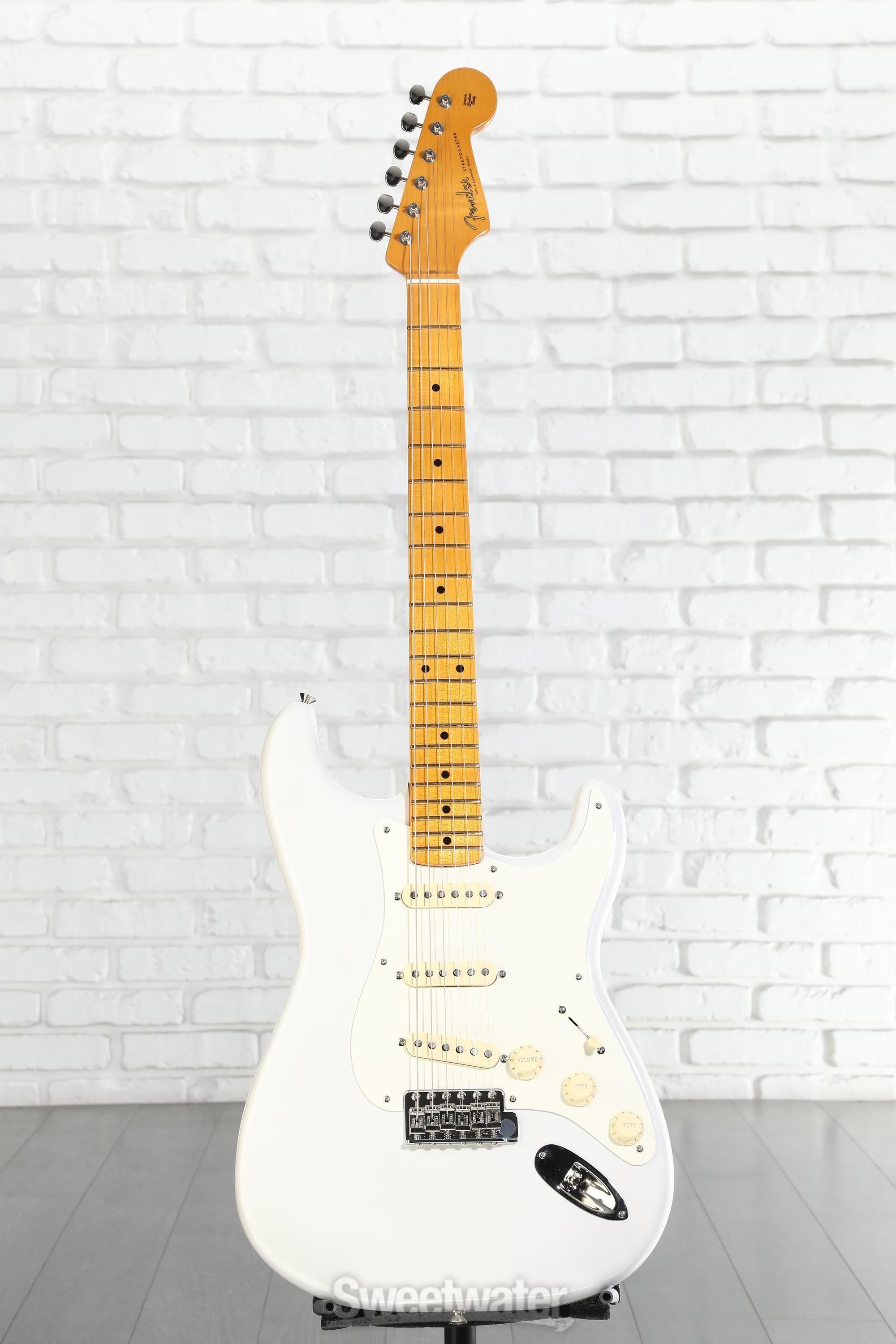 Fender Eric Johnson Stratocaster - White Blonde with Maple