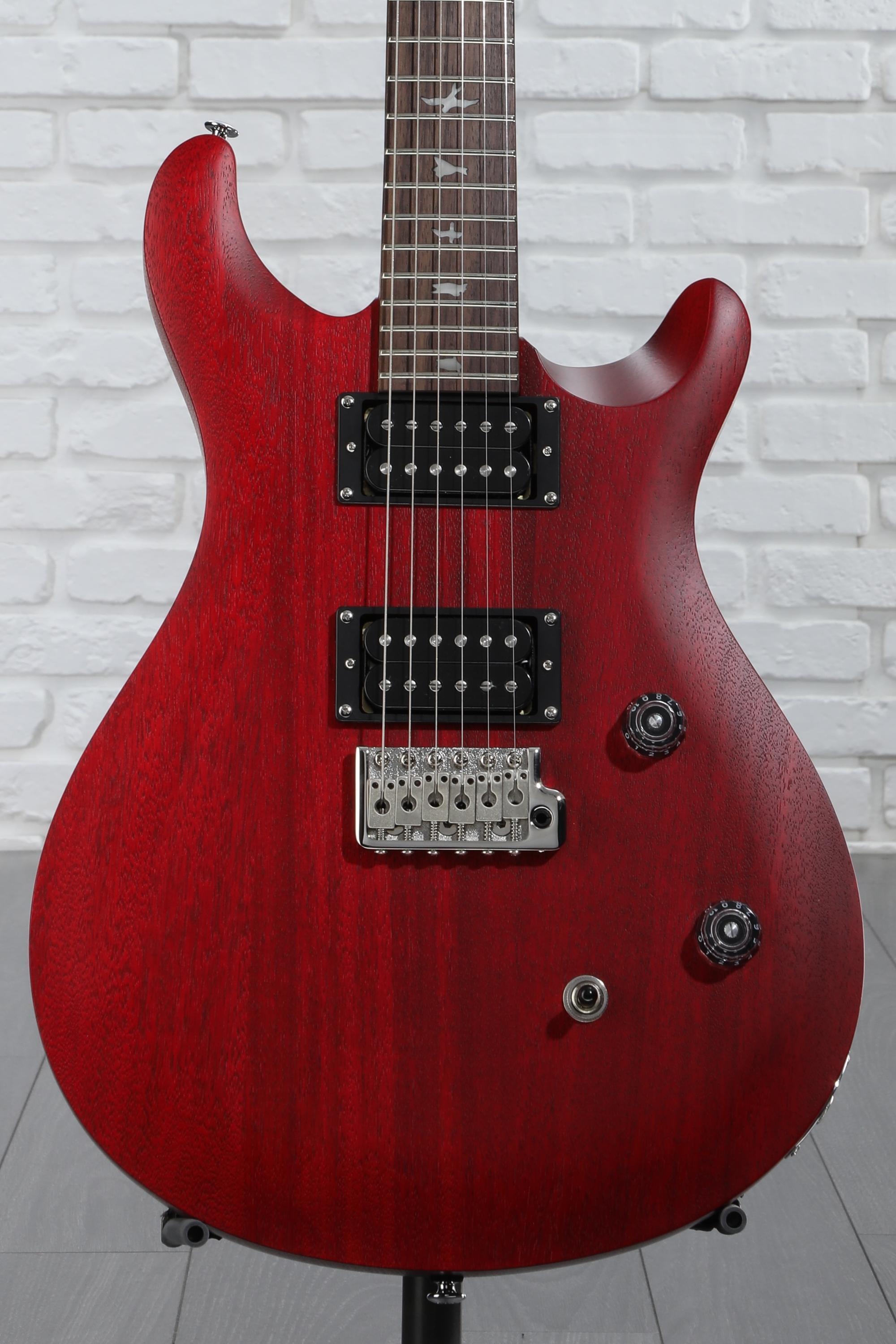 ギター PRS SE Standard24 red PRS Standard 24 Satin Electric Guitar - Red Apple Metallic