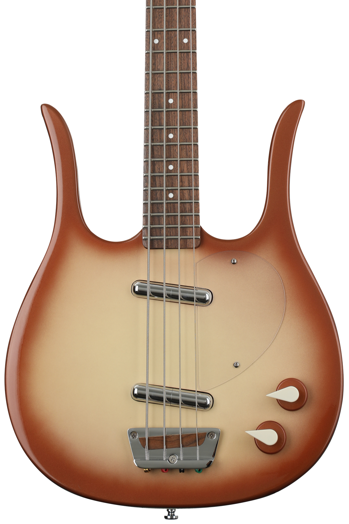 Danelectro Longhorn Bass Guitar Copper Burst Sweetwater