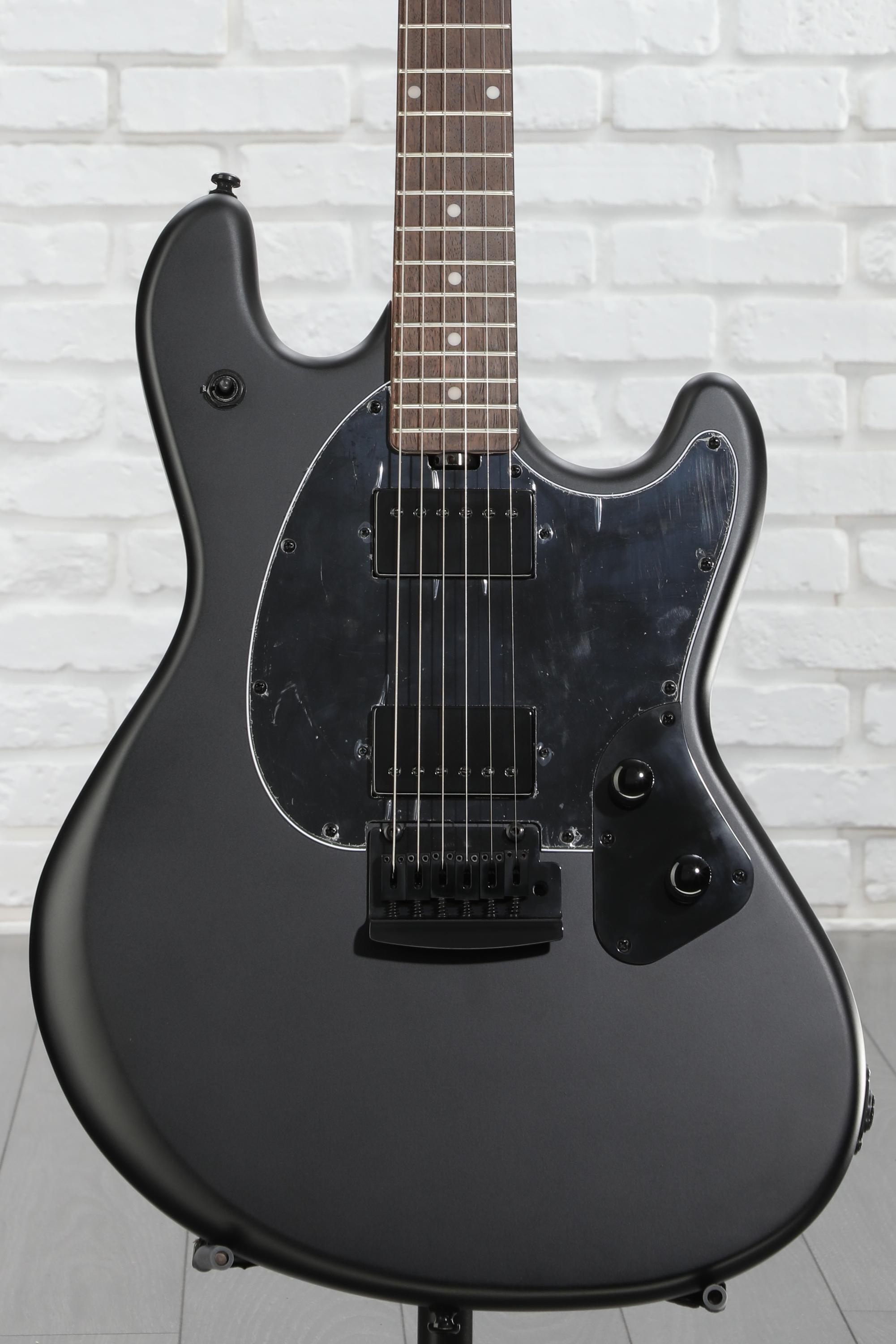 ギター ryry Sterling By Music Man StingRay SR30 Electric Guitar - Black
