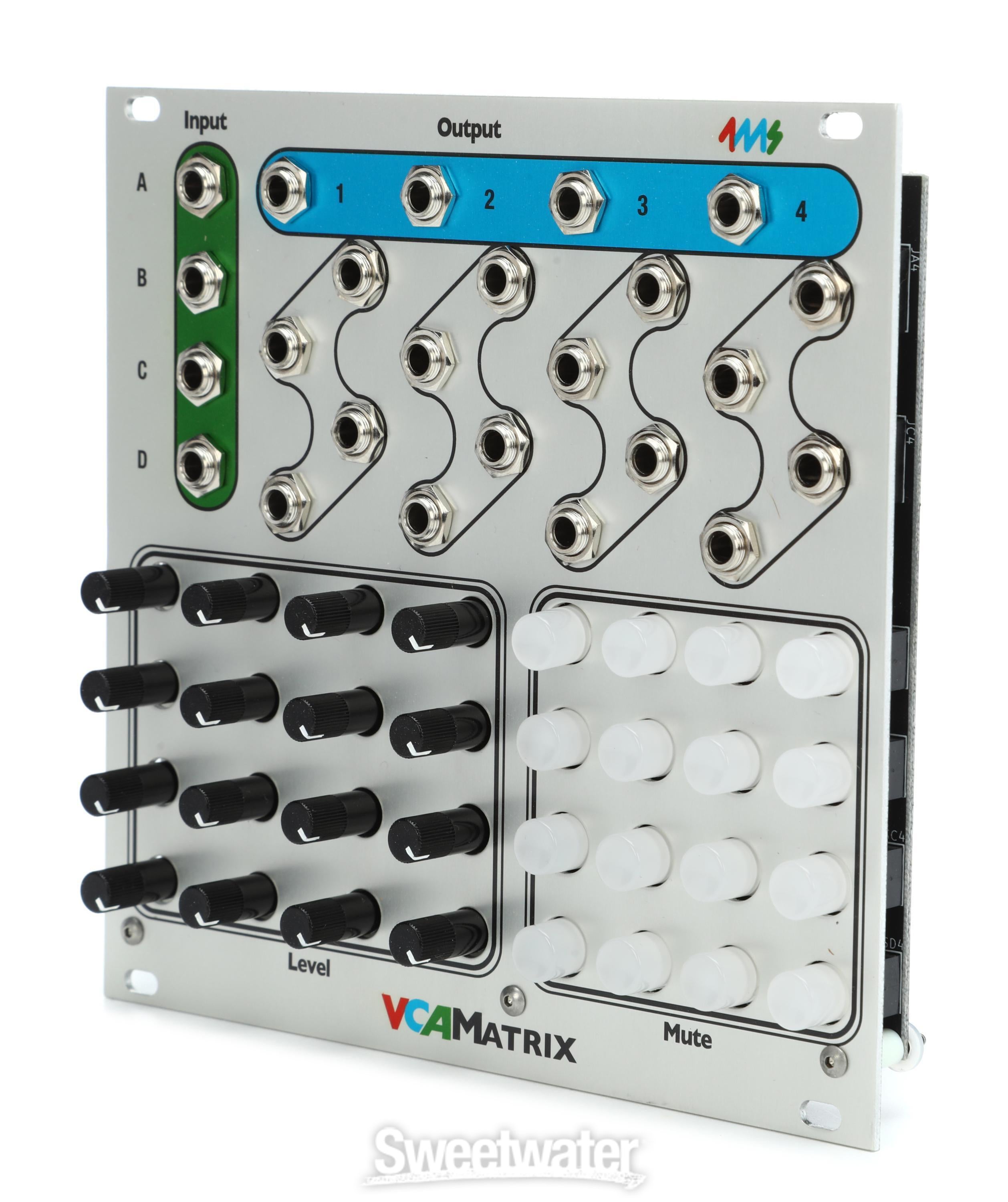 新作登場安い4ms VCA Matrix ( VCAM ) Mixier VCA EURORACK モジュラー 音源モジュール