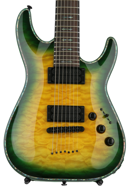 Schecter Hellraiser C-7 Passive - Dragon Burst Reviews
