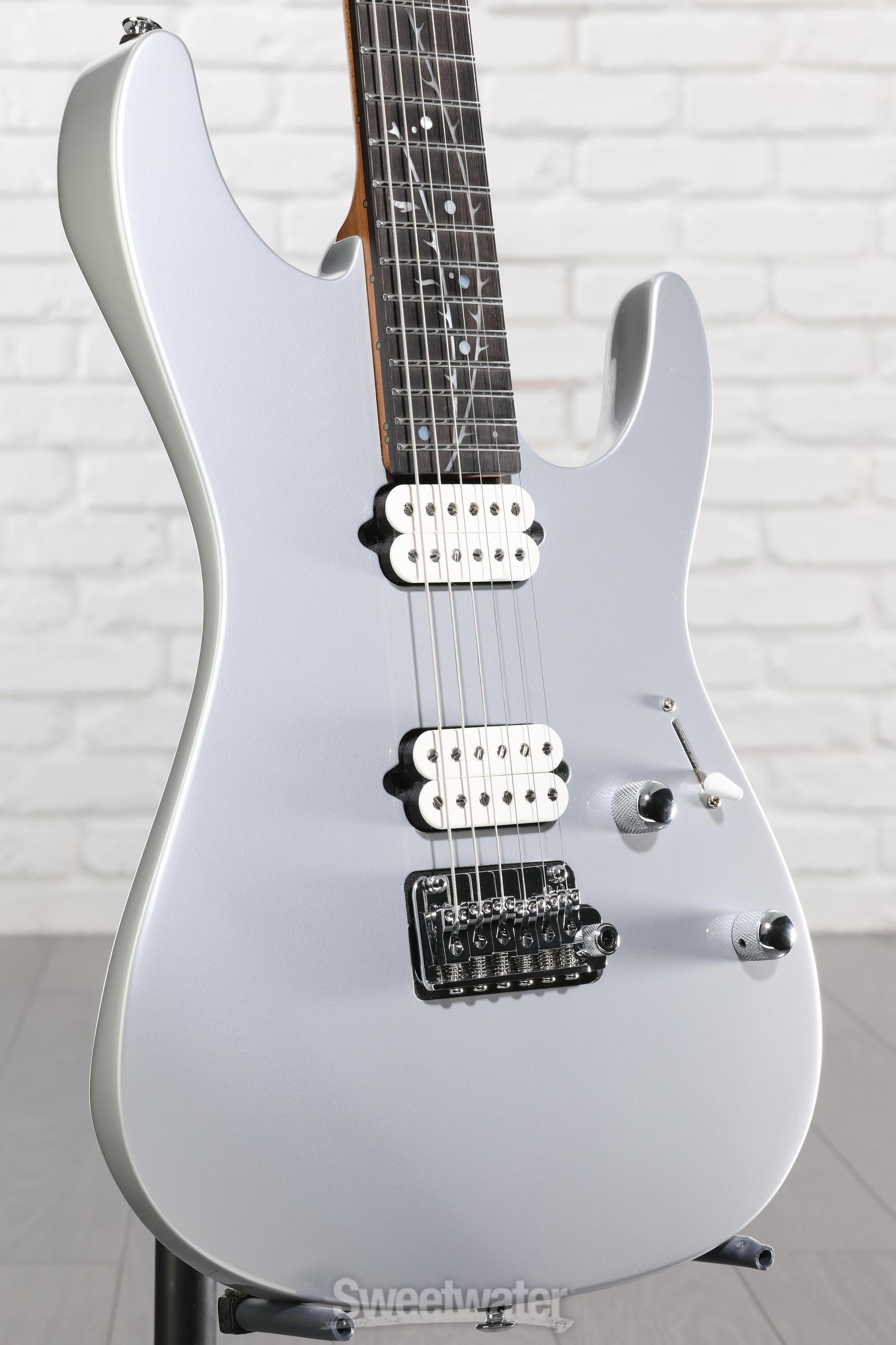 Ibanez TOD10 Tim Henson Signature Electric Guitar - Classic Silver