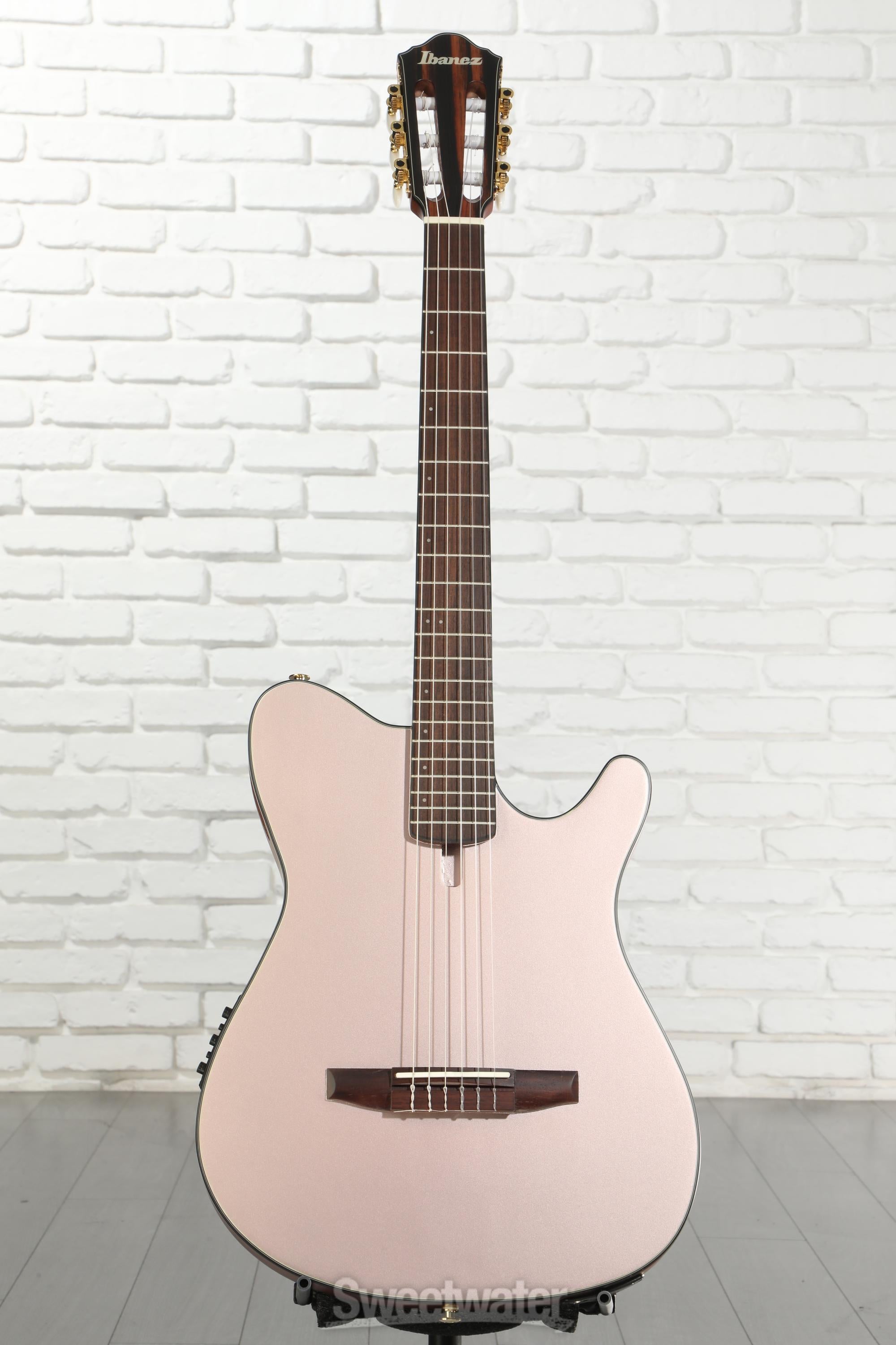 Ibanez FRH10N Thinline Nylon Acoustic-electric Guitar - Rose Gold