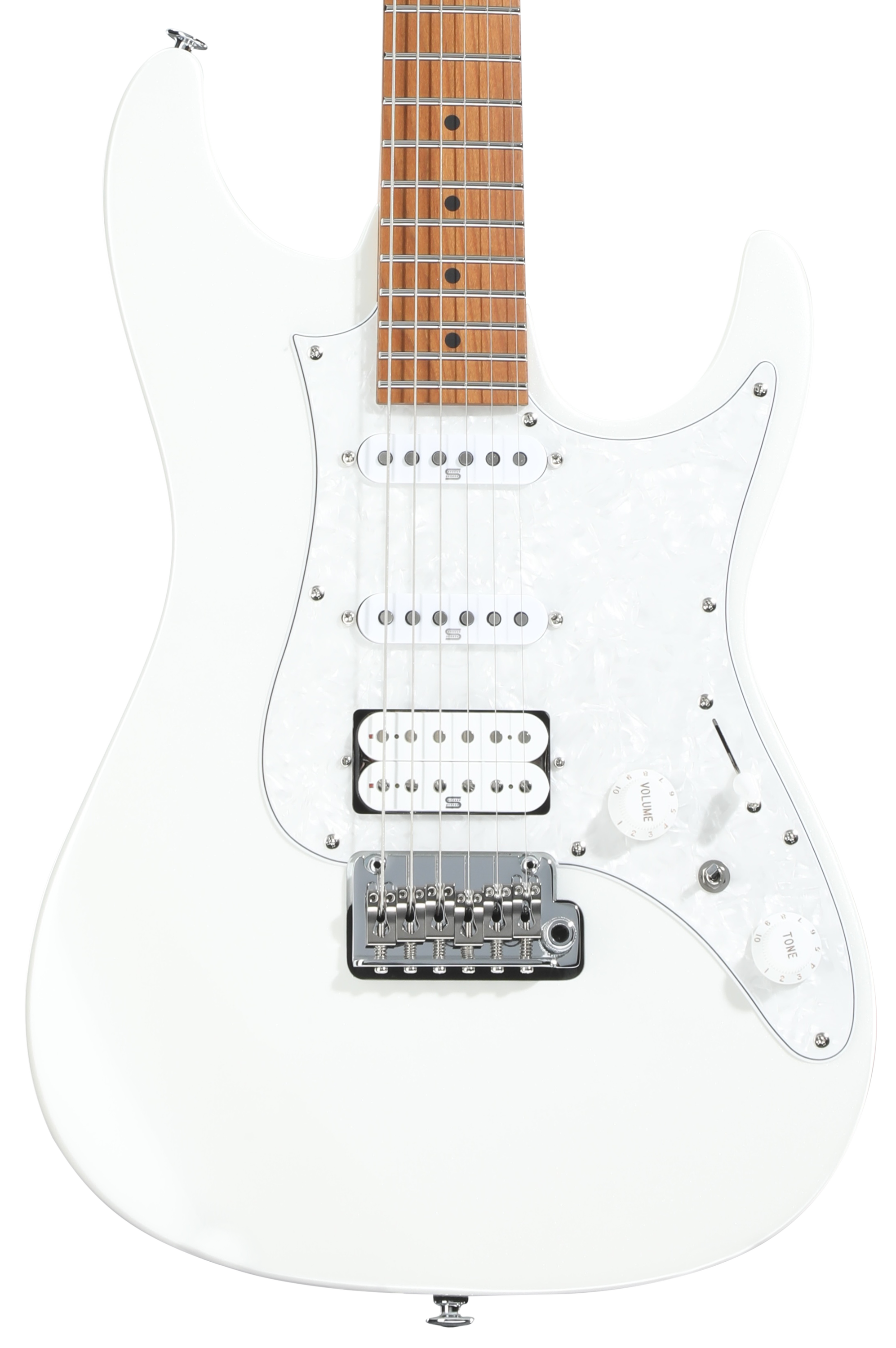 Ibanez Prestige AZ2204 Electric Guitar - Pearl White | Sweetwater