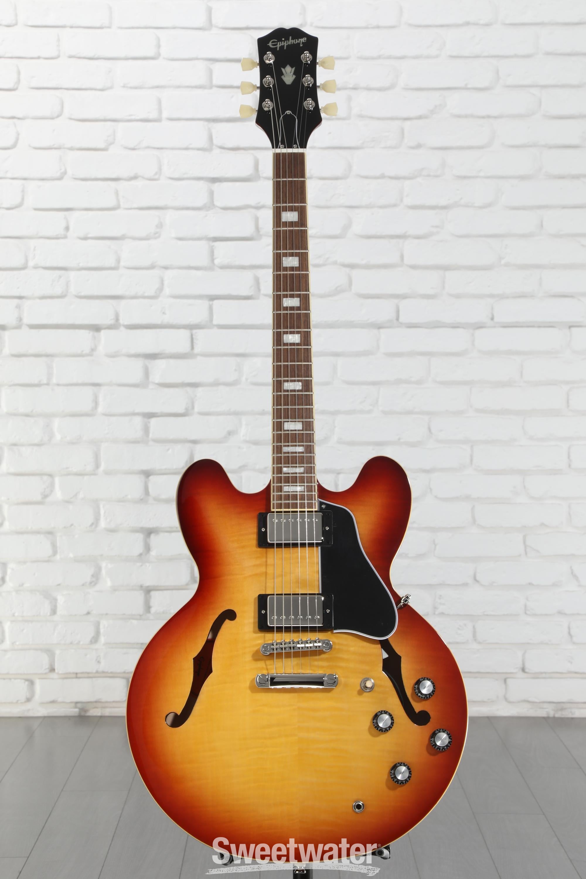 Epiphone ES-335 ナチュラル Epiphone ES-335 Figured Semi-hollowbody Electric Guitar