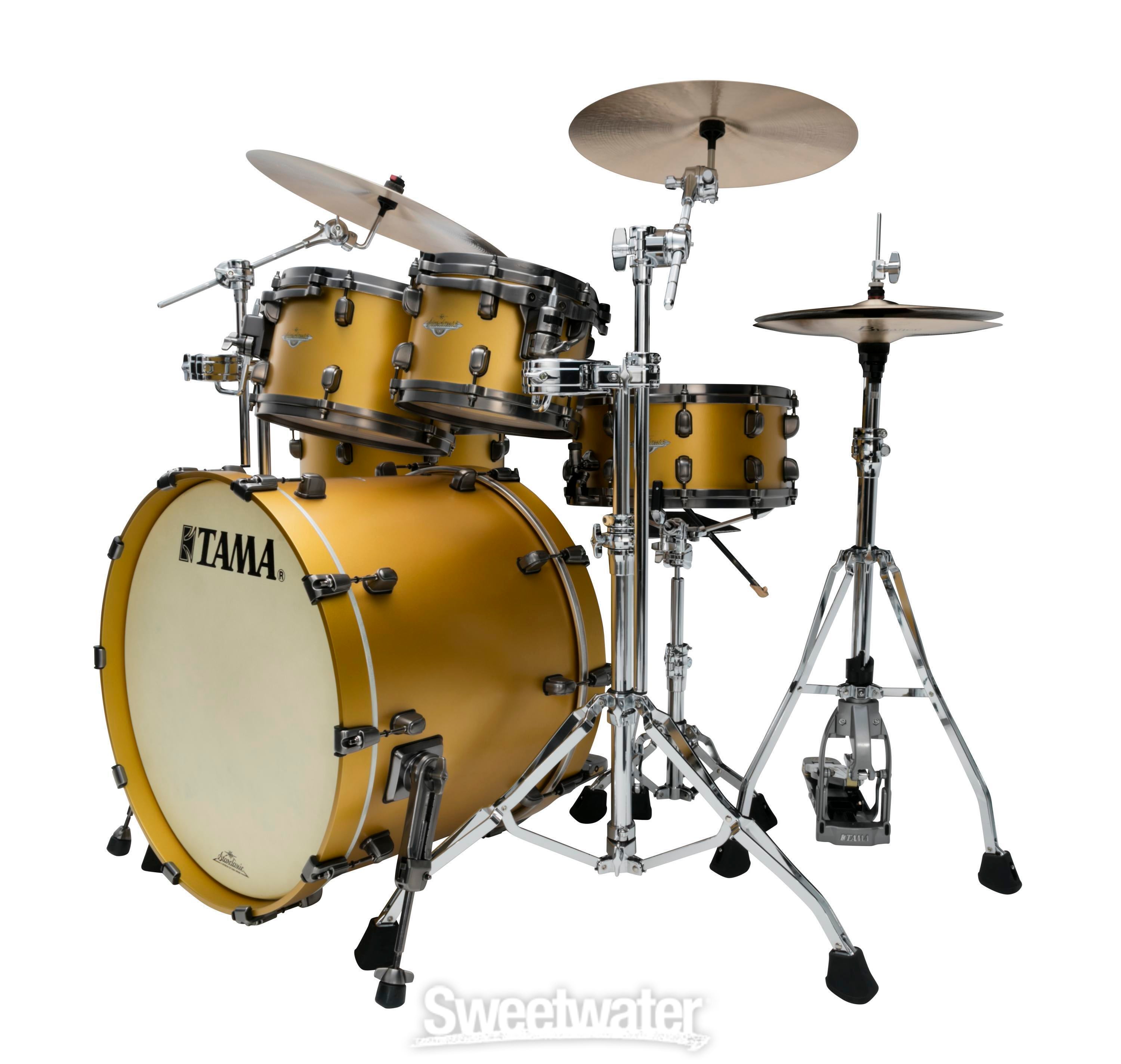 Tama Starclassic Maple MA42TZUS 4-piece Shell Pack - Satin Aztec