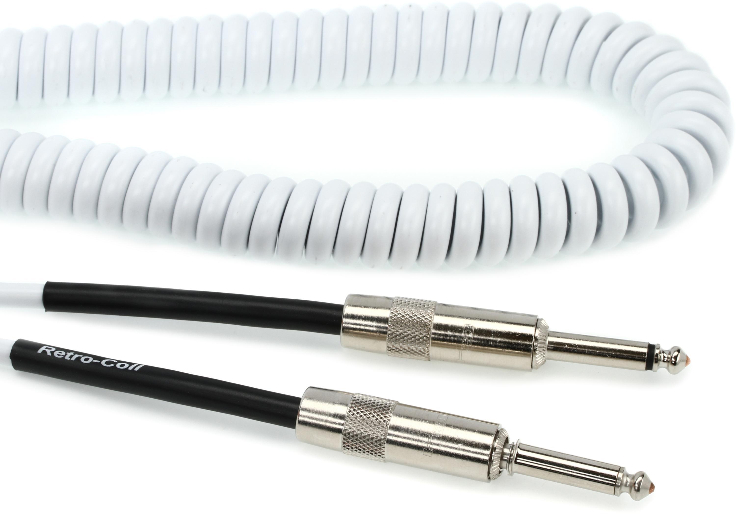 Lava Cable LCRCWS Retro Coil Straight to Straight Silent Instrument
