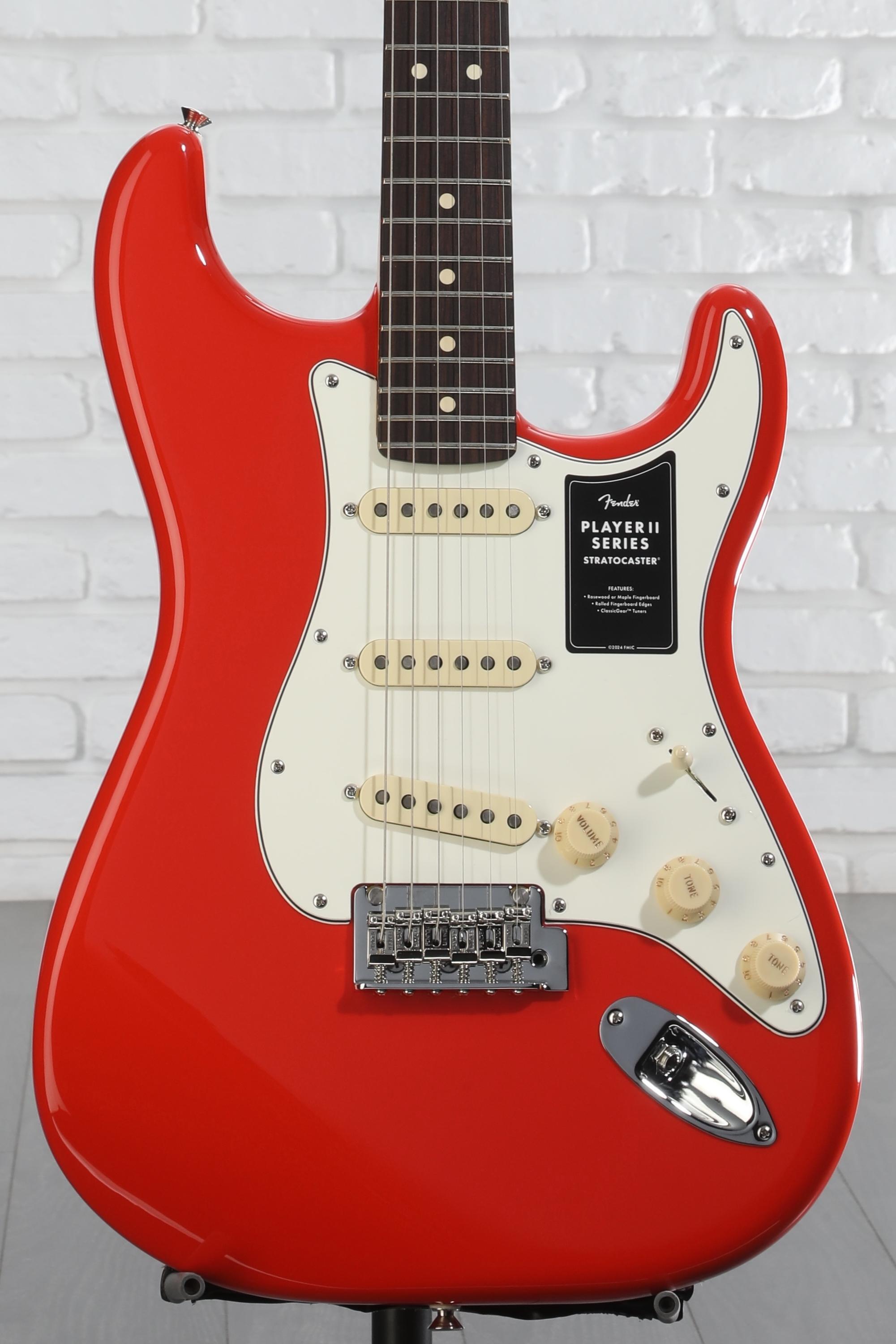ギター FENDER Player II Stratocaster Coral Red Fender Player II Stratocaster - Coral Red #29319 – Empire Music