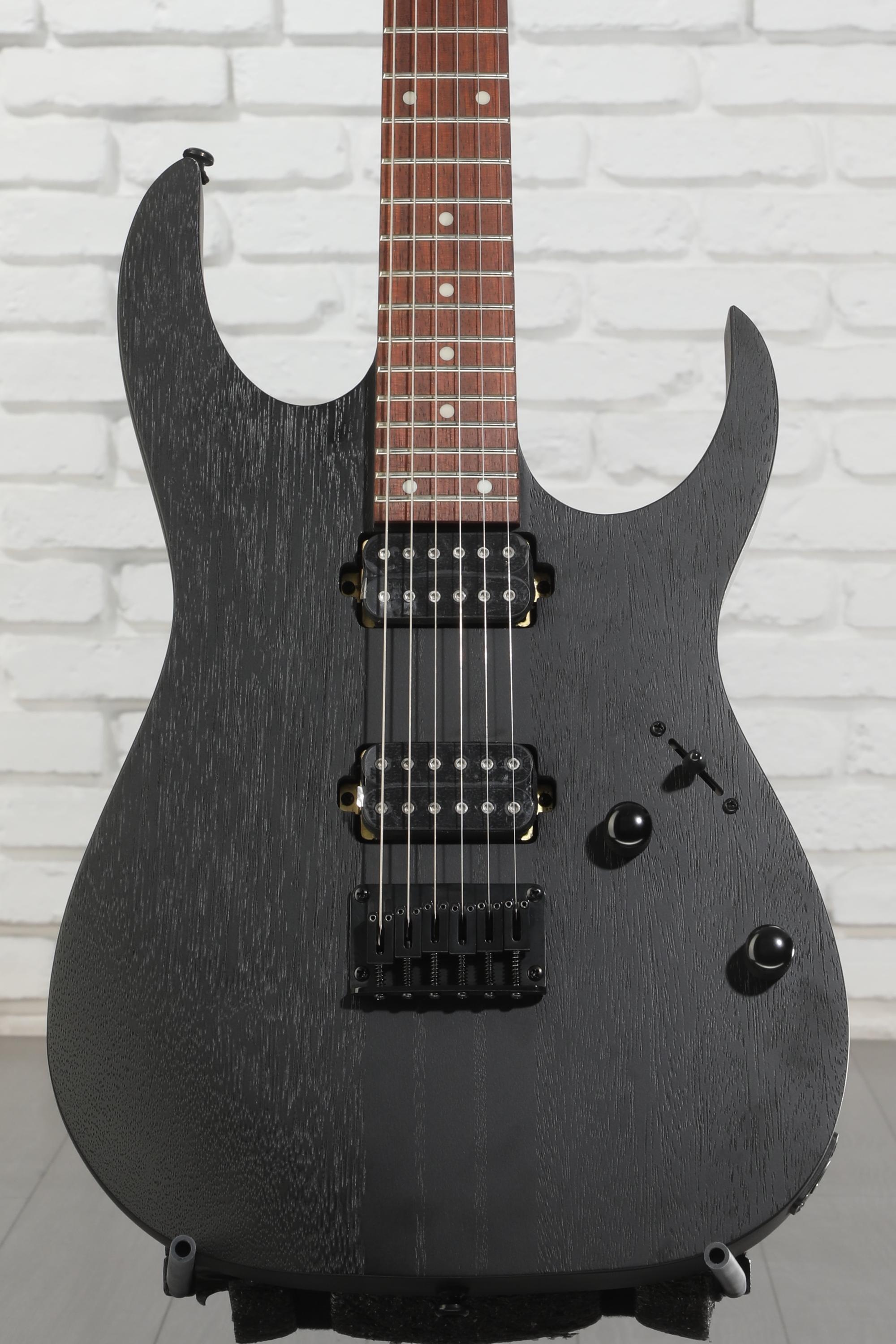Ibanez Standard RGRT421 Electric Guitar - Weathered Black | Sweetwater