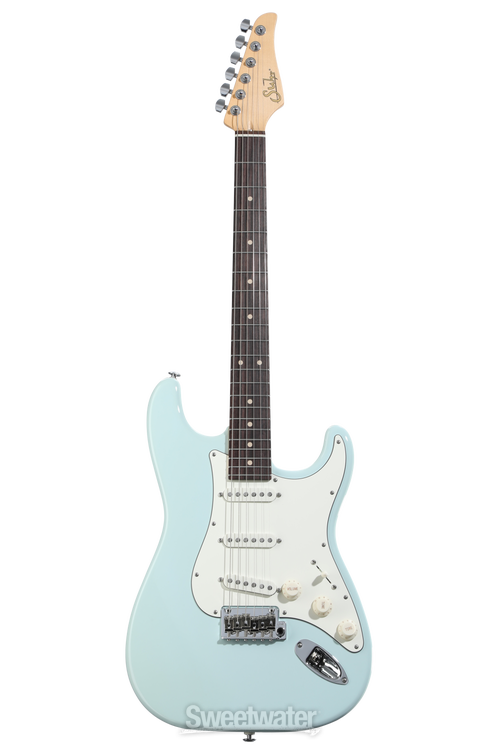 Suhr Classic S SSS Electric Guitar - Sonic Blue | Sweetwater
