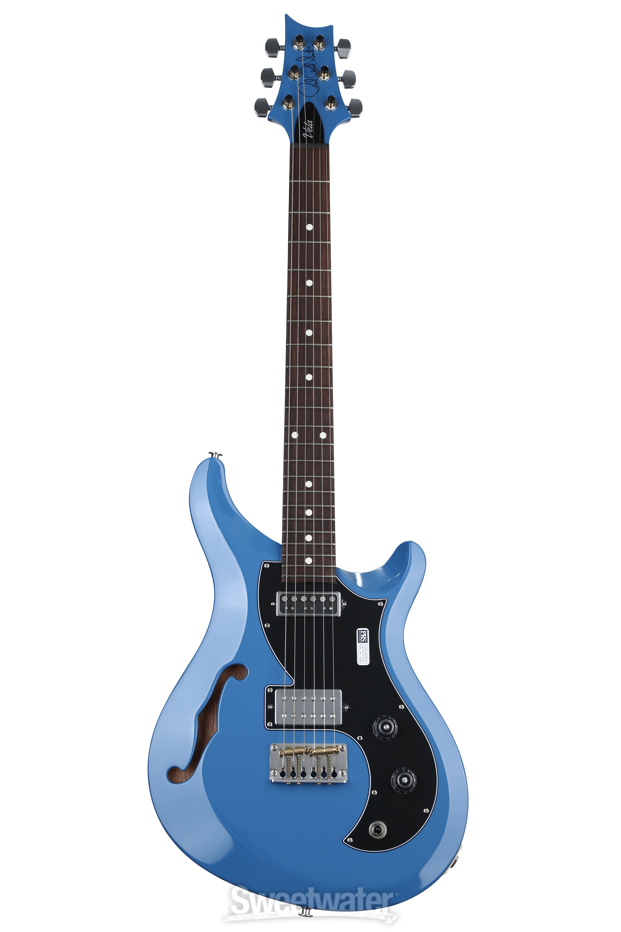 PRS S2 Vela Semi-Hollow Electric Guitar Space Blue | Guitar