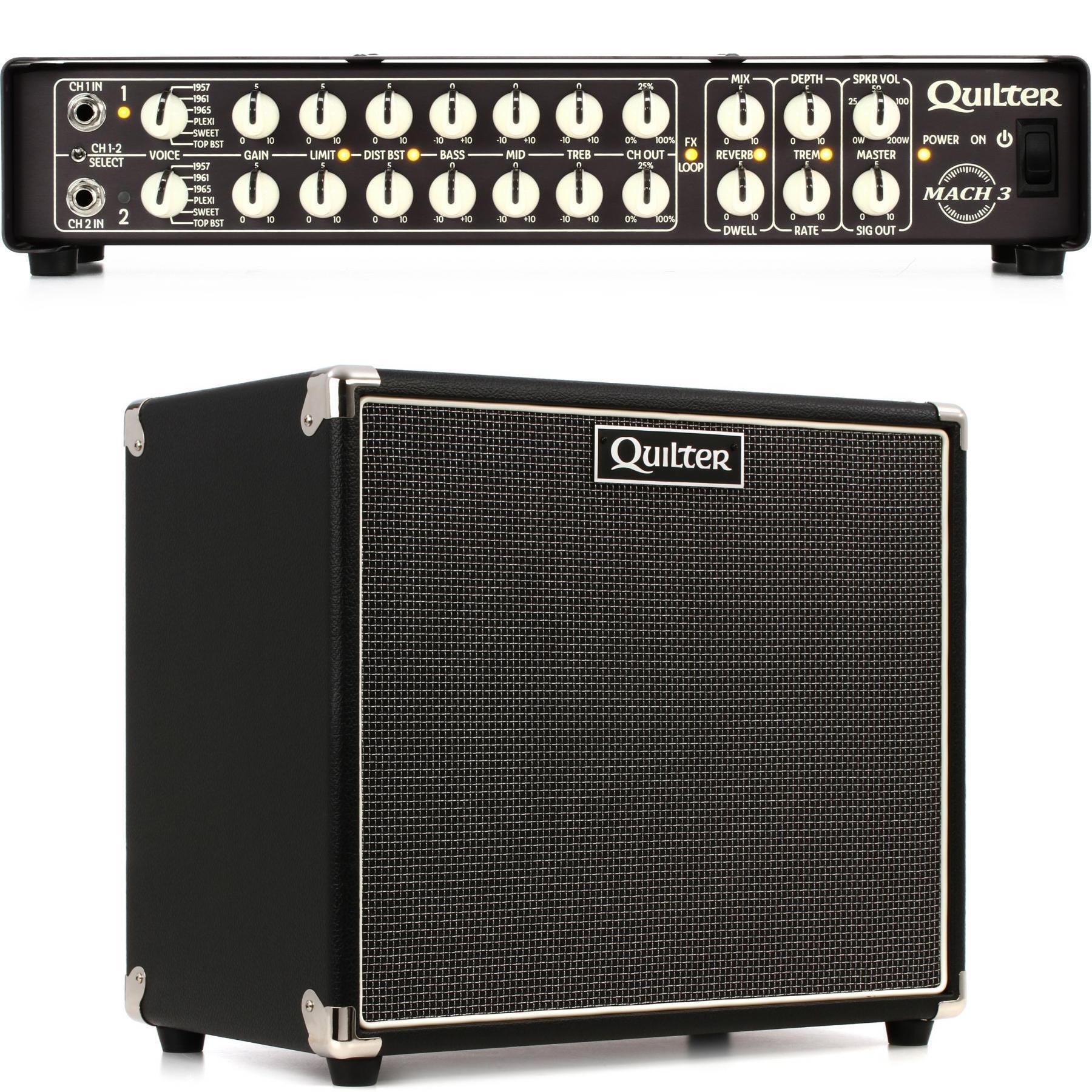 Quilter Labs Aviator Mach 3 200watt Head with 300watt 1x12