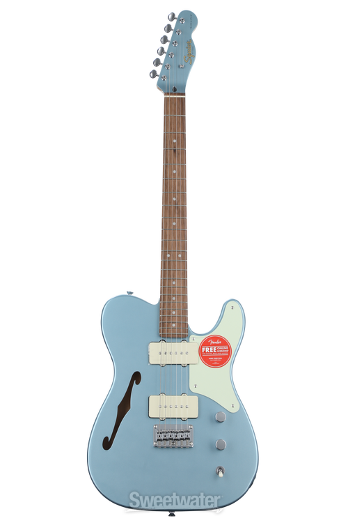 Squier Paranormal Cabronita Telecaster Thinline - Ice Blue 