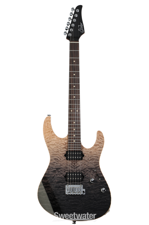 ギター suhr modern Suhr Modern Set Neck Electric Guitar - Charcoal Fade