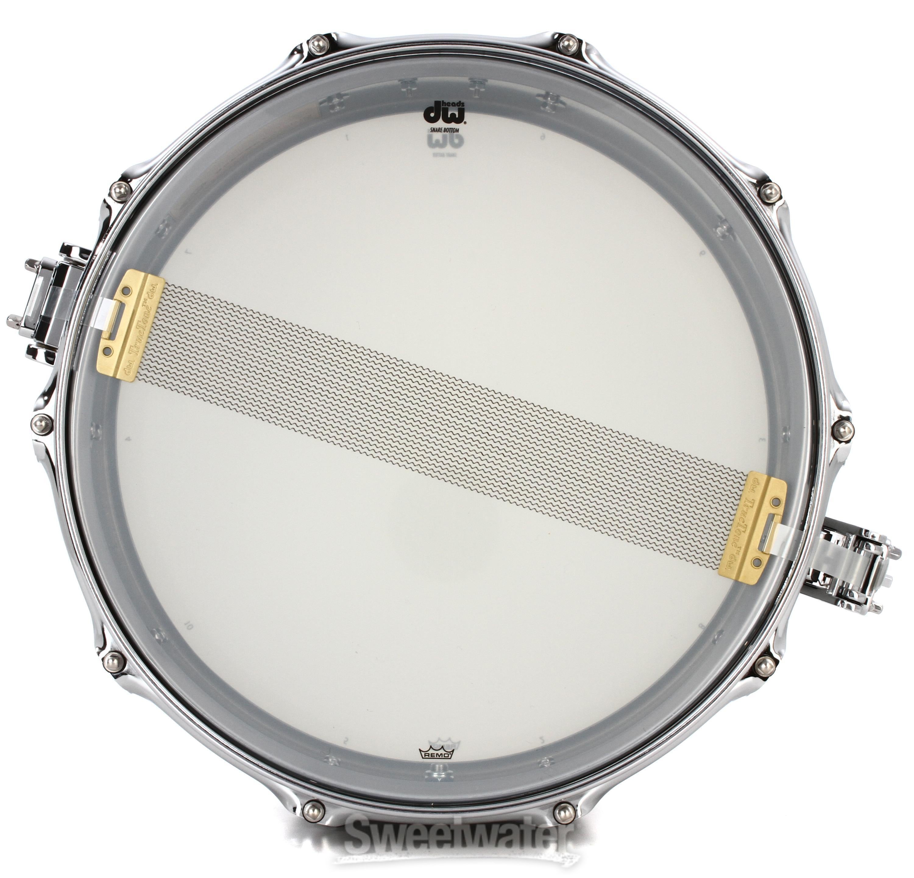 DW Collector's Series Metal Snare - 6.5 inch x 14 inch, Aluminum 1mm